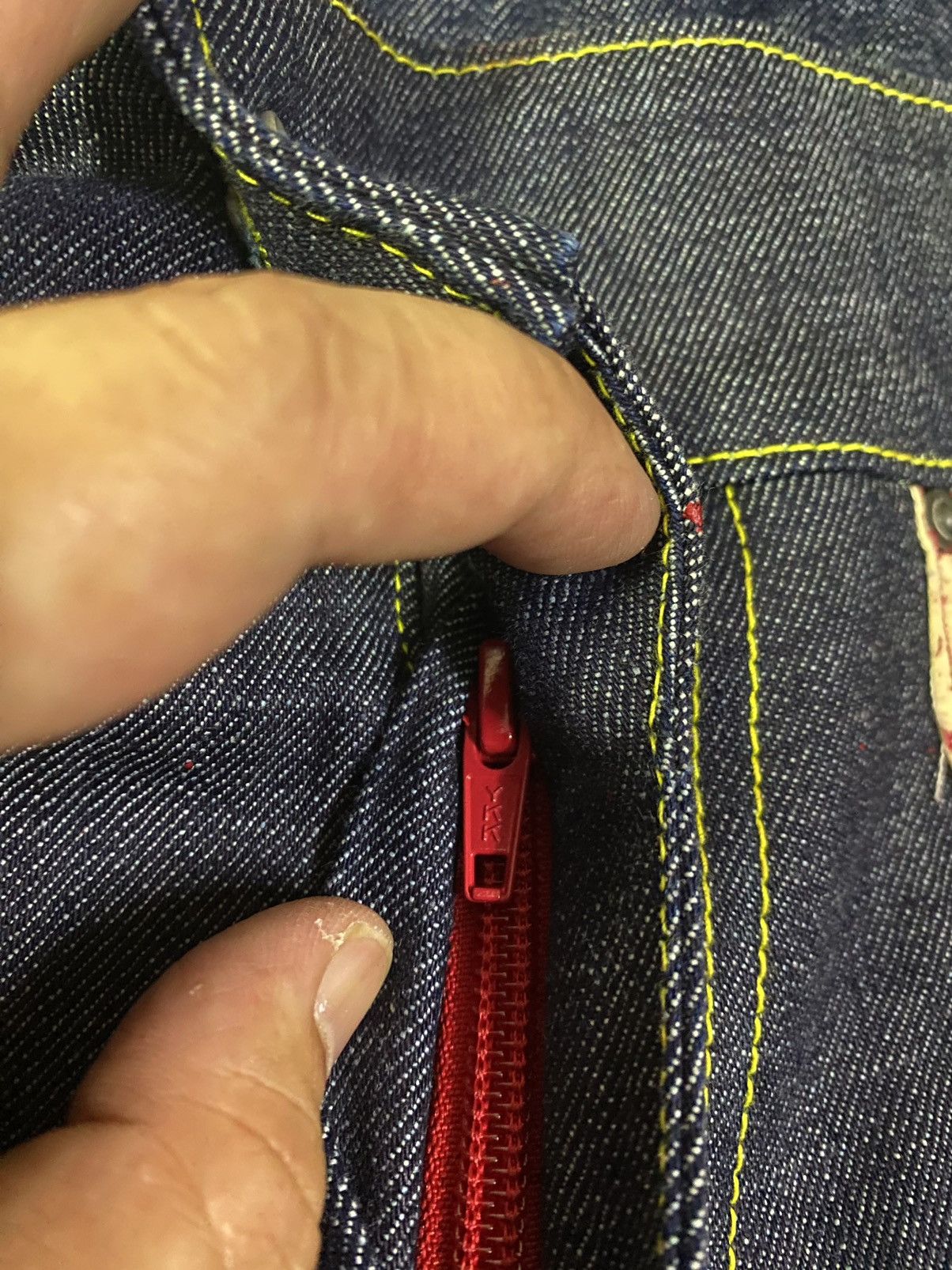 Japanese Brand Rare Monsteat by Momotaro Baggy Denim Jeans Size US 36 / EU 52 - 8 Thumbnail