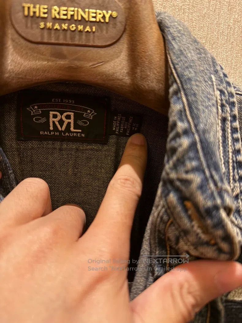 RRL Ralph Lauren RRL Ralph Lauren denim shirt Size US M / EU 48-50 / 2 - 2 Thumbnail