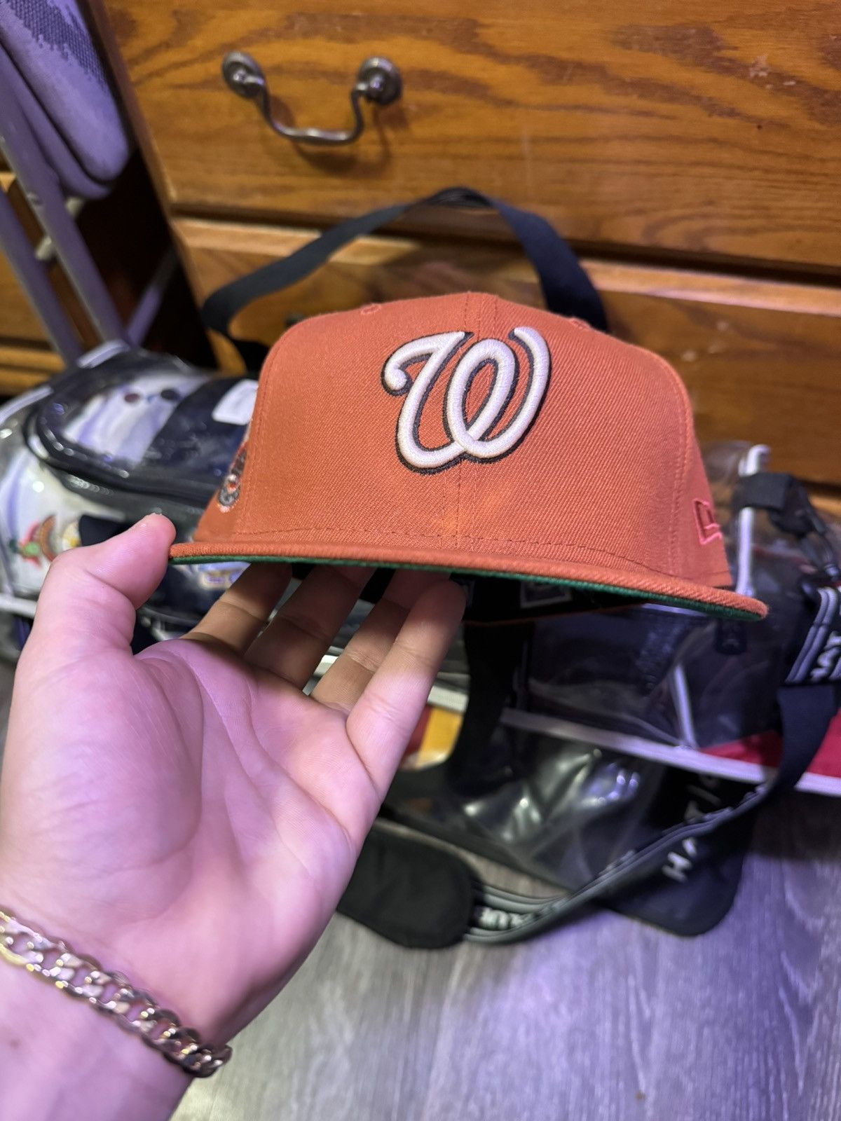 image of Hat Club Burnt Orange Nationals, Men's
