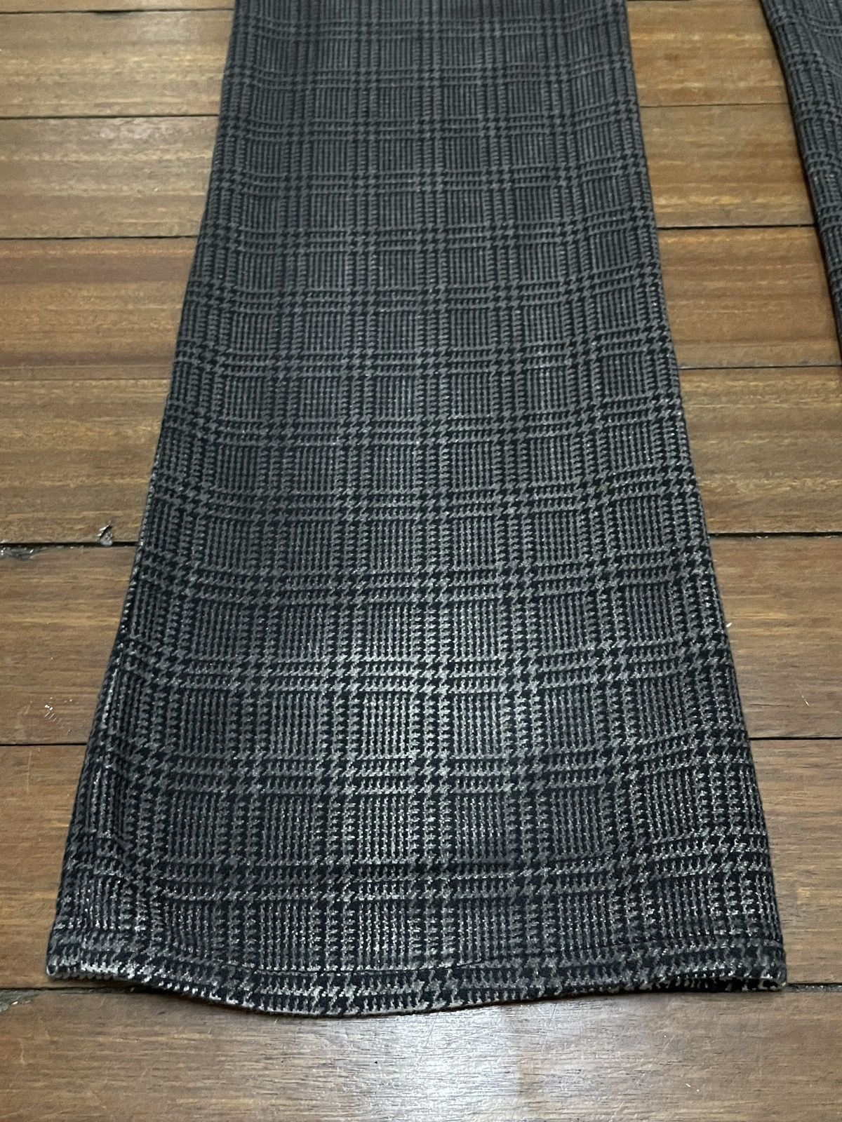 If Six Was Nine × Le Grande Bleu (L.G.B.) × semanticdesign Very Rare Vintage Brand Semantic Design Flared Pants 2000s Size US 33 - 7 Thumbnail