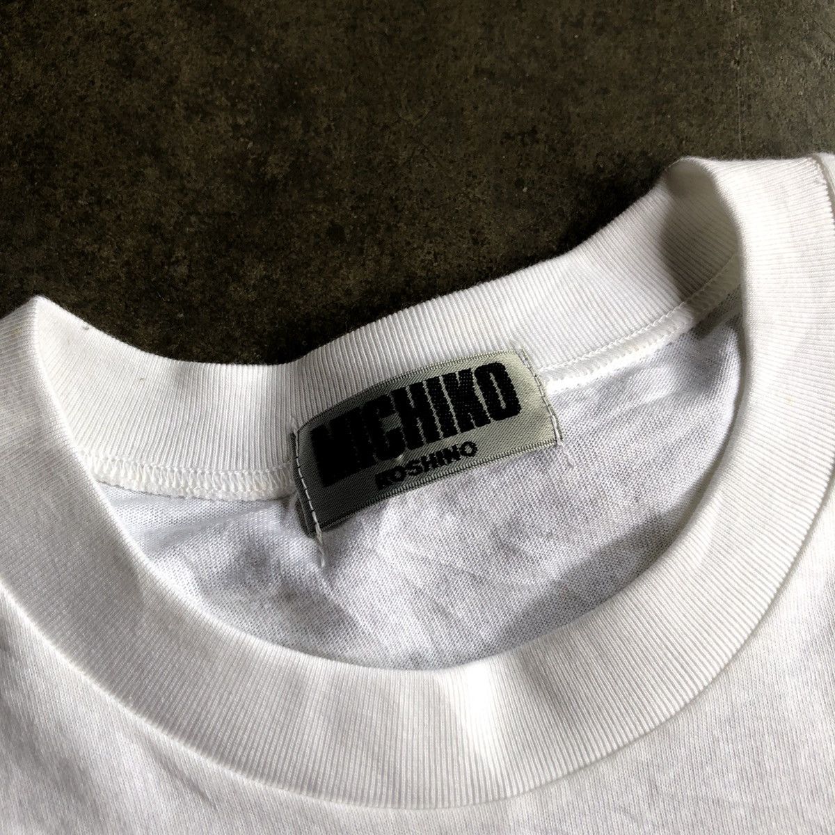 Michiko Koshino London MICHIKO LONDON Spell Out Big Logo Tank Top 🍒 Size US L / EU 52-54 / 3 - 5 Thumbnail