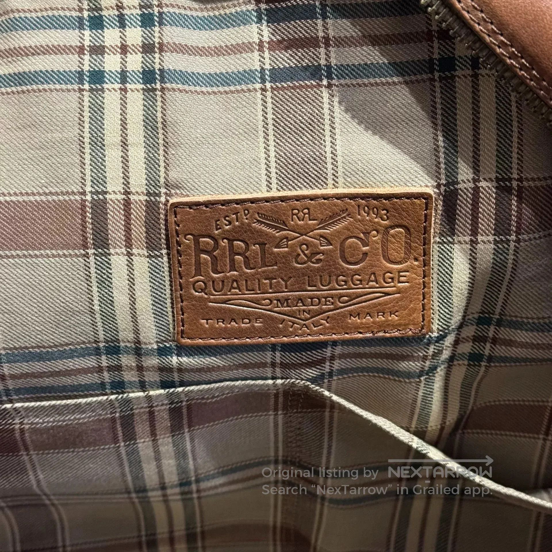 RRL Ralph Lauren RRL Ralph Lauren Double RL Travel Bag. Size ONE SIZE - 6 Thumbnail