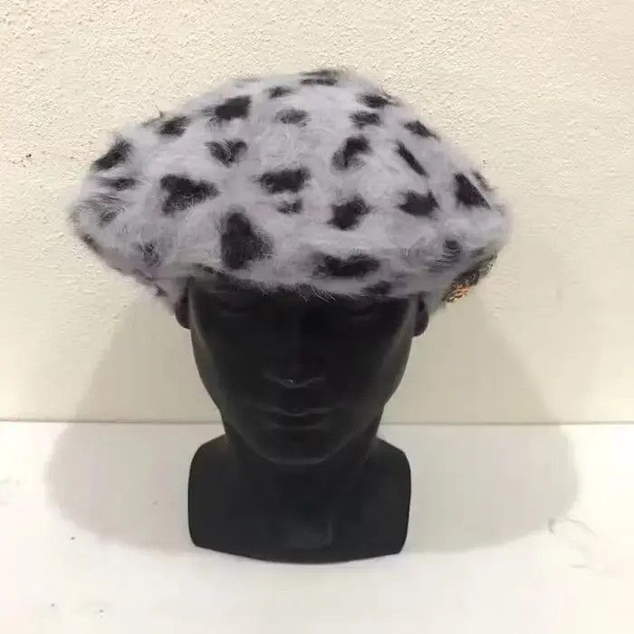 Japanese Brand Leopard Defier Fleece Beanie Hat Size ONE SIZE - 3 Thumbnail