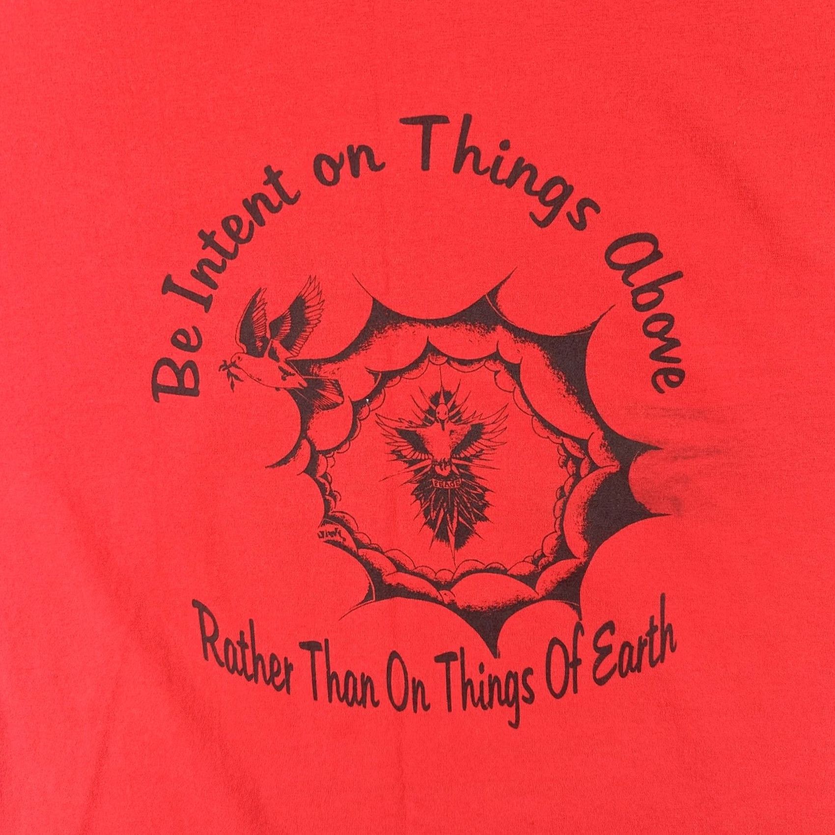 Jerzees VINTAGE Jerzees XL Red Shirt Archdiocese Of Santa Fe New Mexico 2002 Pilgrimage Shirt Mens I guess Size US XL / EU 56 / 4 - 5 Thumbnail