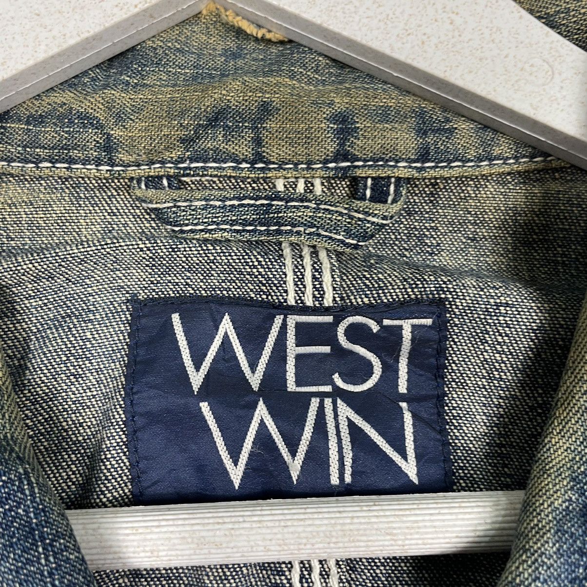 Japanese Brand × The Workers Club 💥80s WEST WIN DENIM CHORE WORKER JEAN JACKET Size US L / EU 52-54 / 3 - 9 Thumbnail