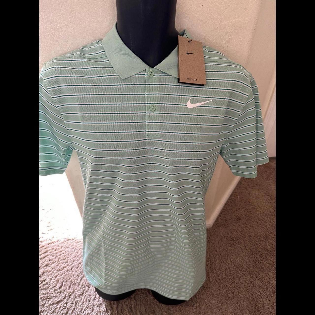 Nike Nike Dri Fit Victory Stripe Polo Size US S / EU 44-46 / 1 - 1 Thumbnail