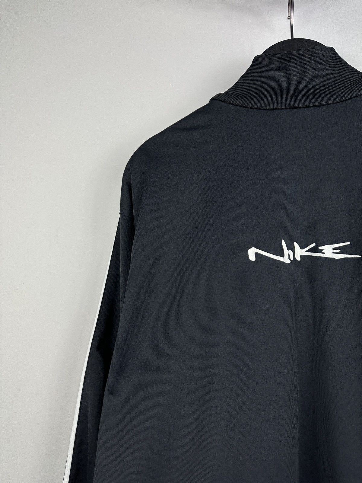 Nike × Vintage Vintage Y2K Nike Drill Big Logo Track Top Size US L / EU 52-54 / 3 - 11 Thumbnail