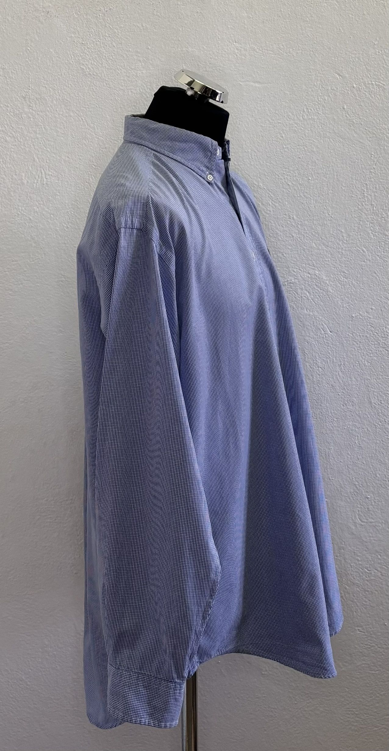 Polo Ralph Lauren Polo Ralph Lauren Blue White Checks shirt large Size US L / EU 52-54 / 3 - 4 Thumbnail