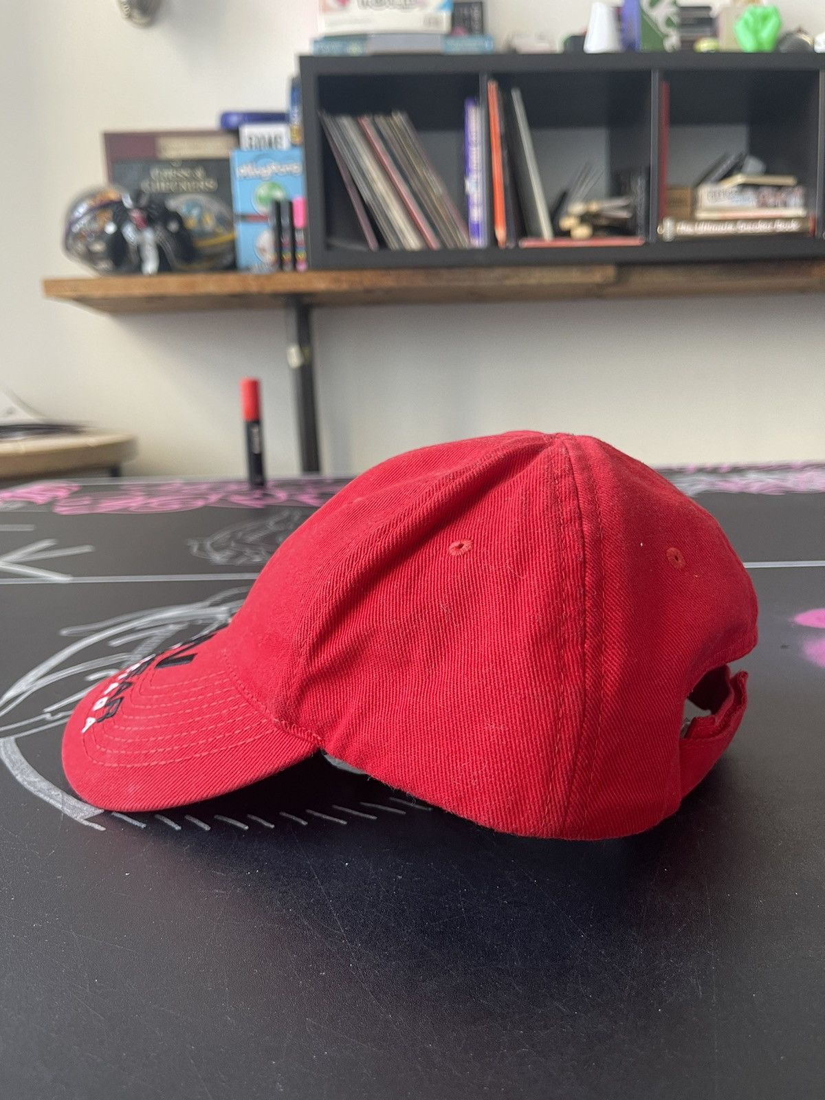Balenciaga GYM WEAR RED CAP Size ONE SIZE - 2 Thumbnail