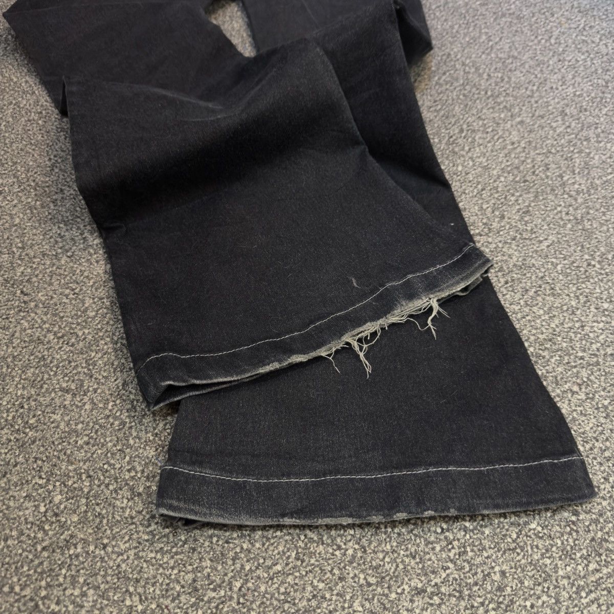Hysteric Glamour 🔥 Crazy Sick Flared Low Rise Egoist Indigo Denim W30 Size 30" / US 8 / IT 44 - 10 Thumbnail