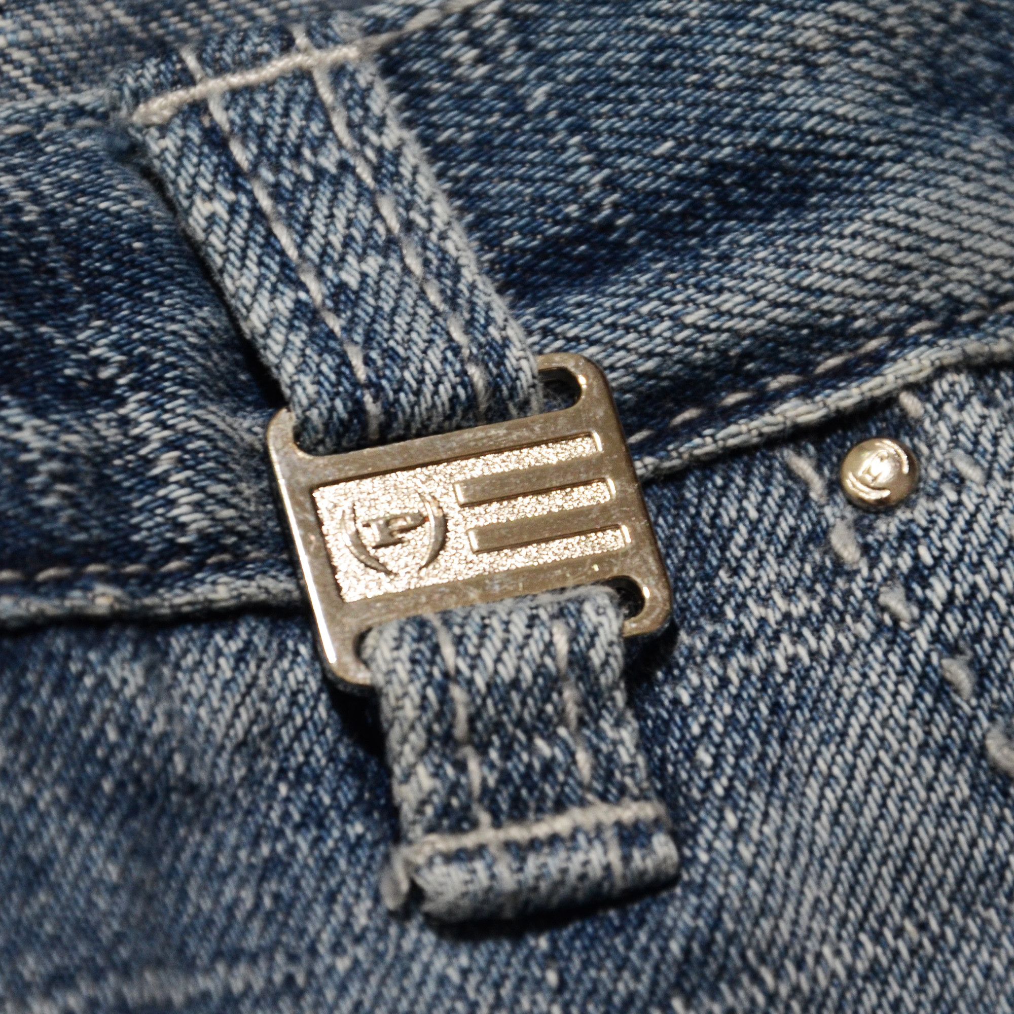 Phat Farm [Folding Color Defects] PF Denim Shorts 90s Streetwear Size US 36 / EU 52 - 10 Thumbnail