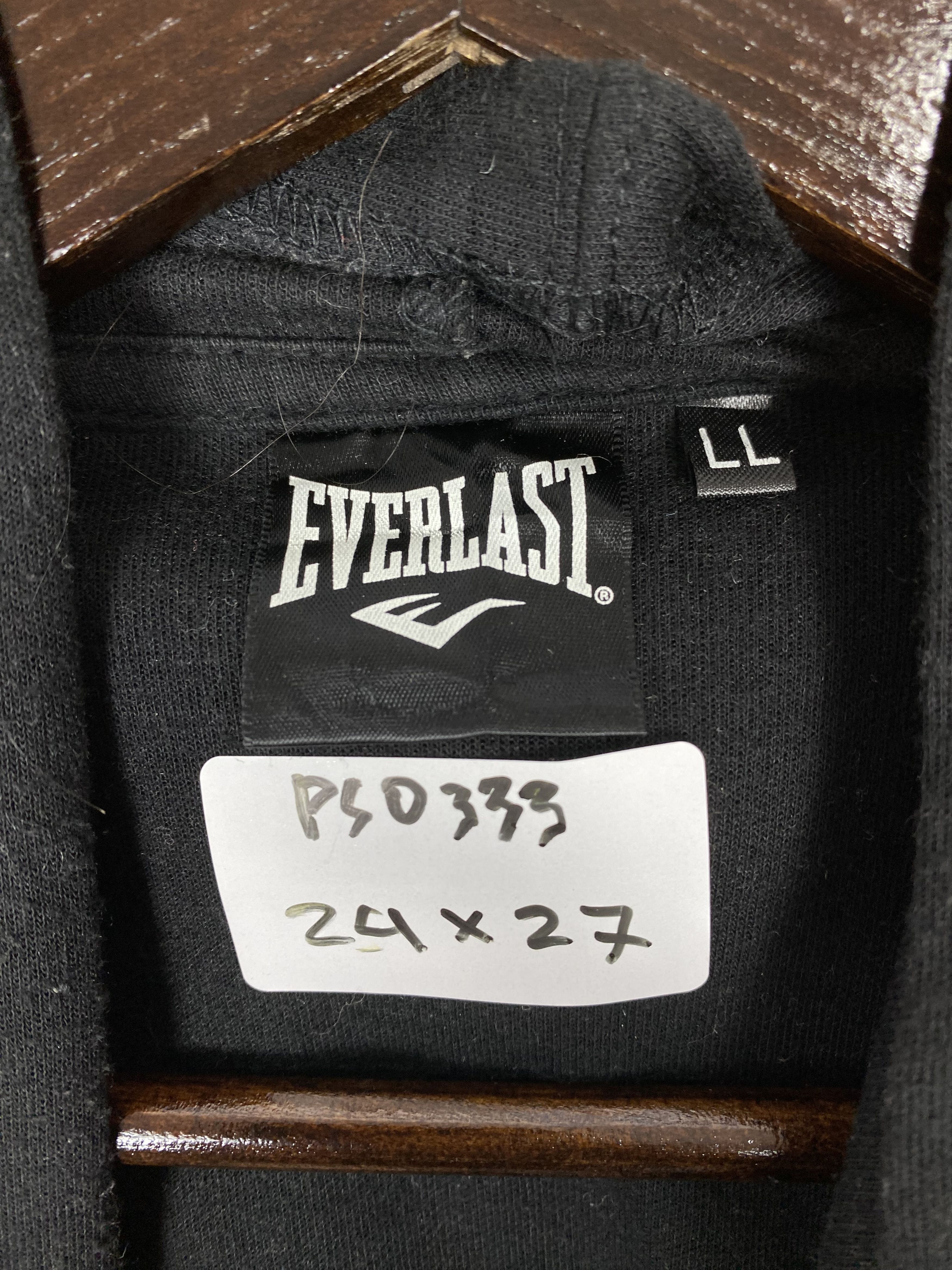 Everlast Vintage Everlast Shorts Sleeve Hoodies PS0333 Size US L / EU 52-54 / 3 - 8 Thumbnail