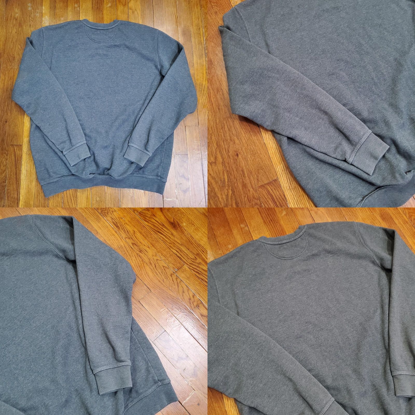 Carhartt VINTAGE Carhartt Sweatshirt Mens LT Gray Fleece Crewneck Pullover Workwear K124 Size US L / EU 52-54 / 3 - 9 Thumbnail