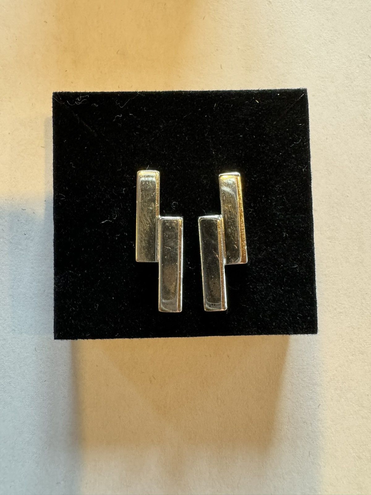 Gucci Vintage Sterling Silver Gucci Earrings Size ONE SIZE - 2 Thumbnail
