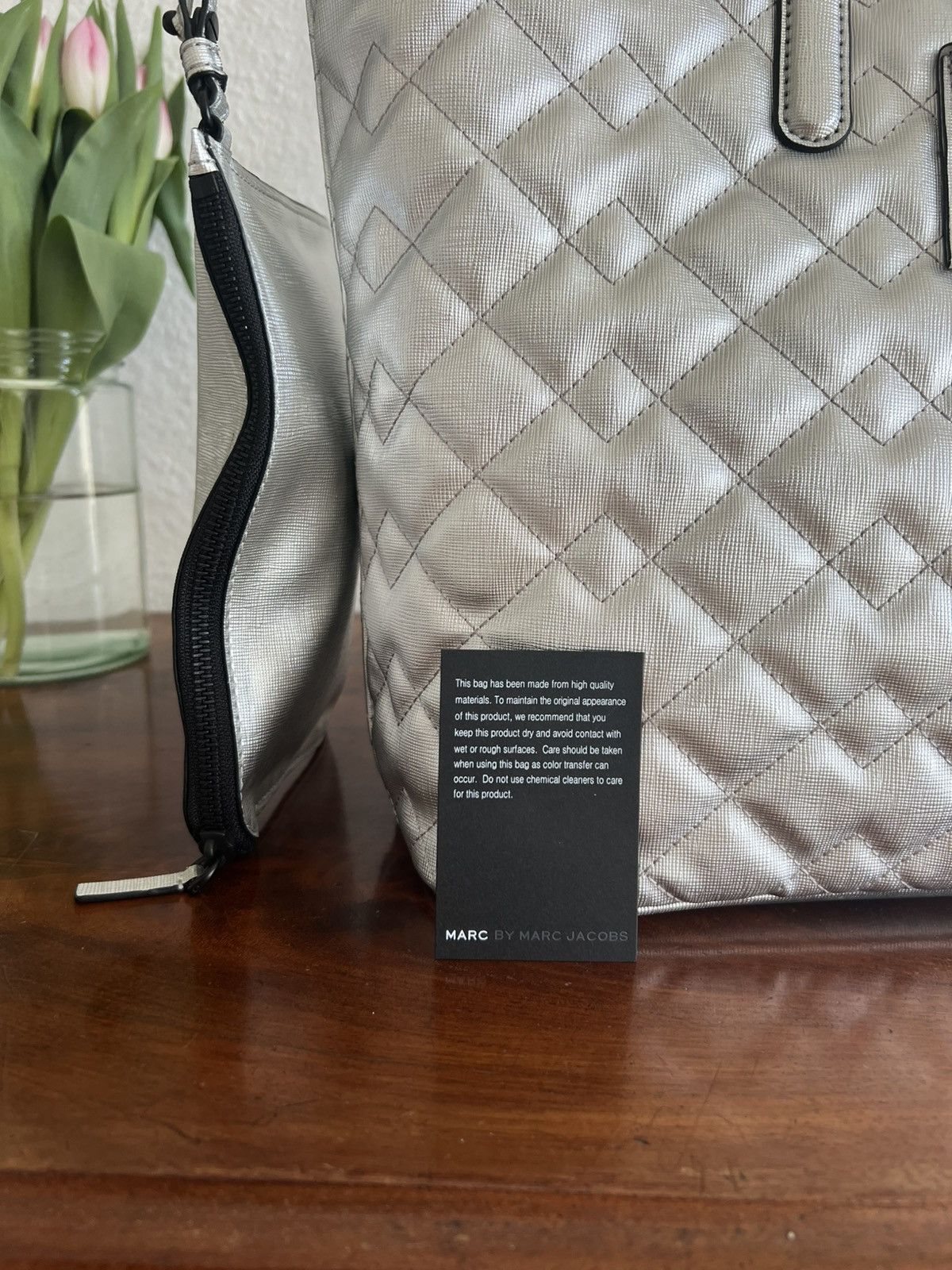 Marc by Marc Jacobs Marc by marc jacobs quilted totebag with purse Size ONE SIZE - 9 Thumbnail