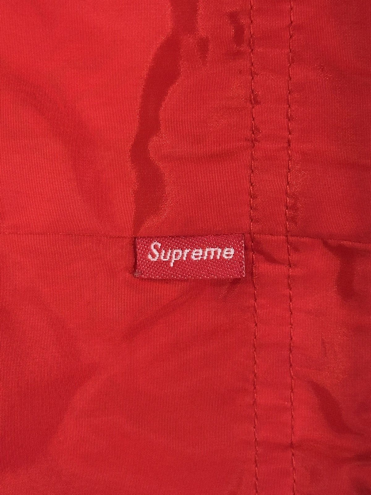 Supreme Supreme SAMPLE “WAR” Coaches Jacket - Medium Red Size US M / EU 48-50 / 2 - 9 Thumbnail