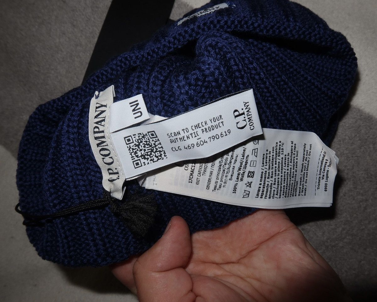 C.P. Company C. P. Company Blue beanie hat men Size ONE SIZE - 4 Thumbnail