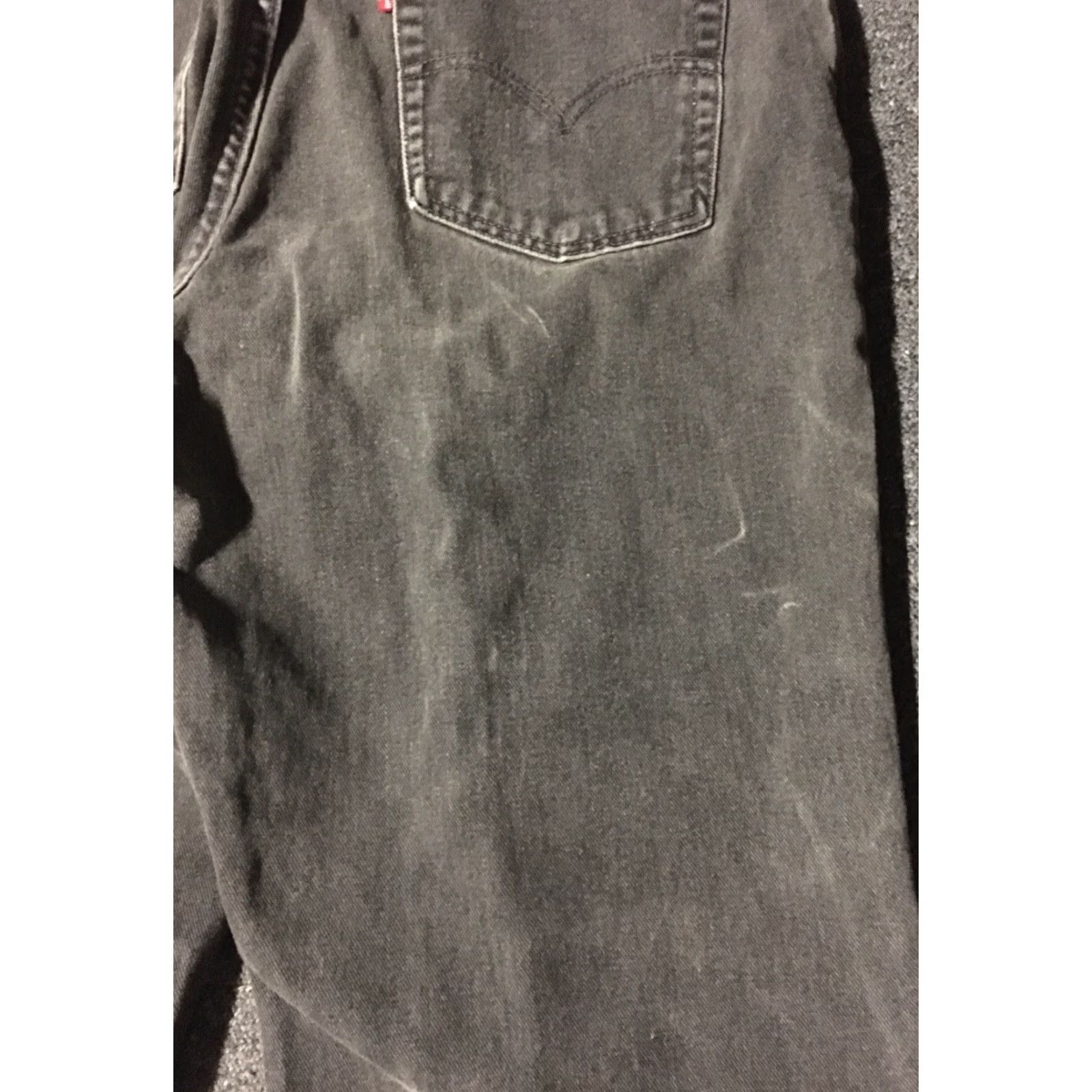 Levi's VINTAGE Levi's Shirt Women 550 Jeans 35/30 Black Relaxed Tapered Grunge 80s 90s USA Retro Jeans Size 24" / US 00 / IT 34 - 3 Thumbnail