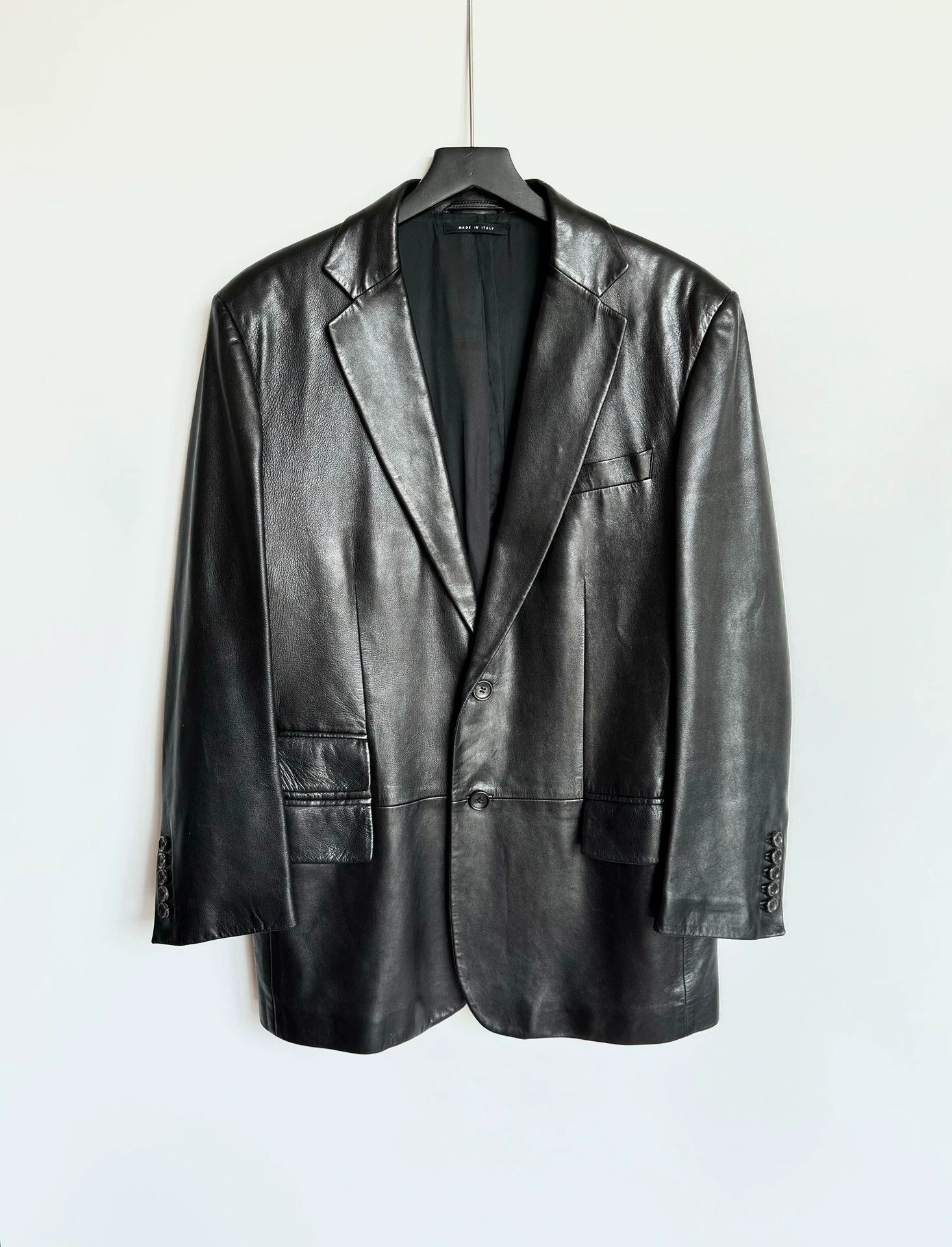 Gucci Gucci Tom Ford Era Leather Blazer 46 95% New Size 46R - 1 Thumbnail