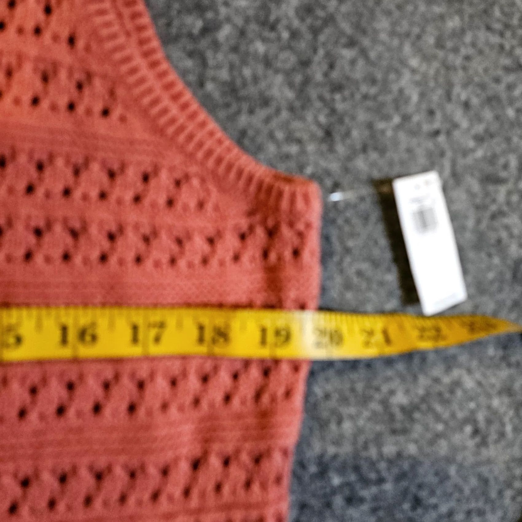 Old Navy Old Navy Dress Womens Size Large Orange Crochet Sheer Midi Beach Coverup Casual Size L / US 10 / IT 46 - 6 Thumbnail