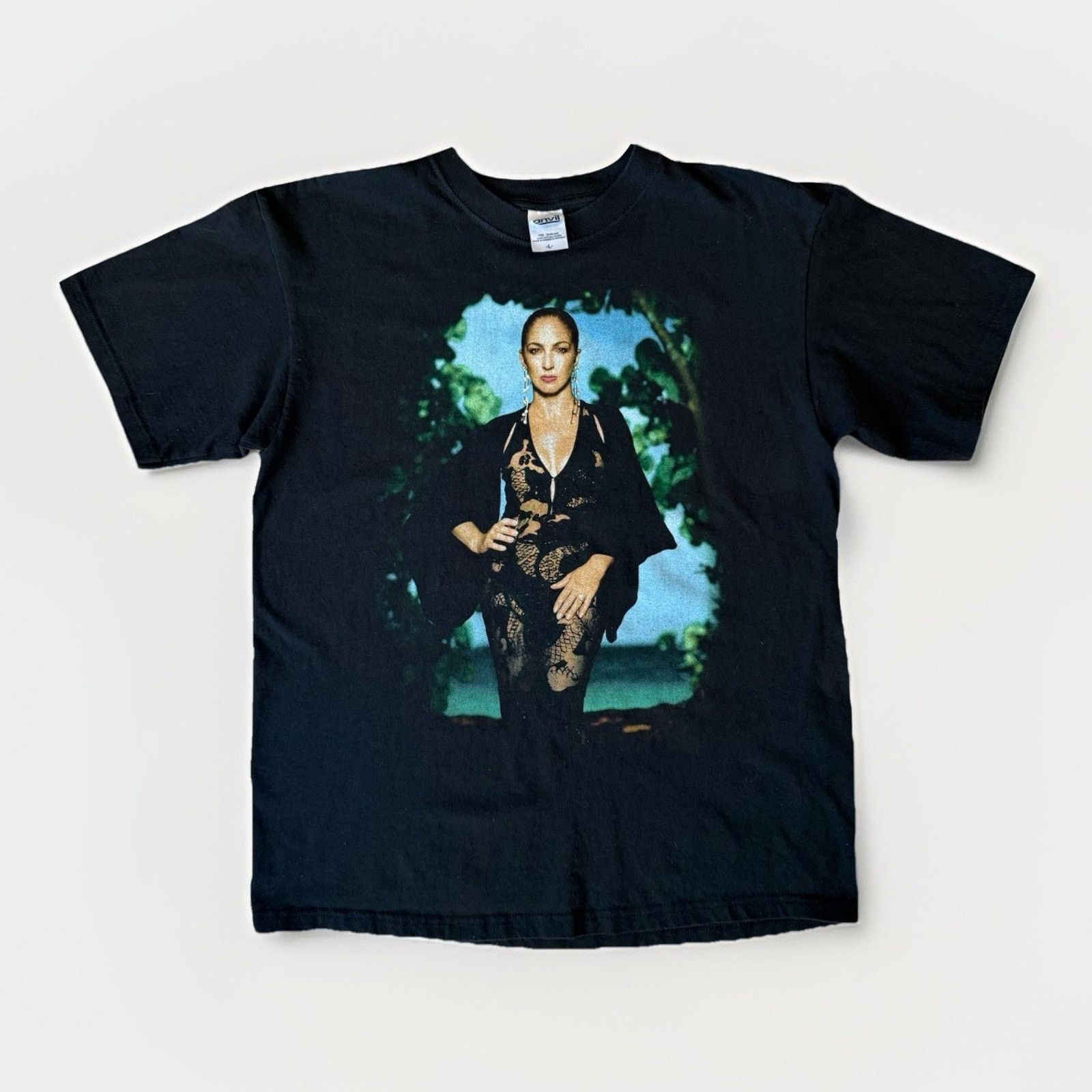 Vintage Vintage Gloria Estefan Shirt Large Black Live & Rewrapped Size US L / EU 52-54 / 3 - 1 Thumbnail