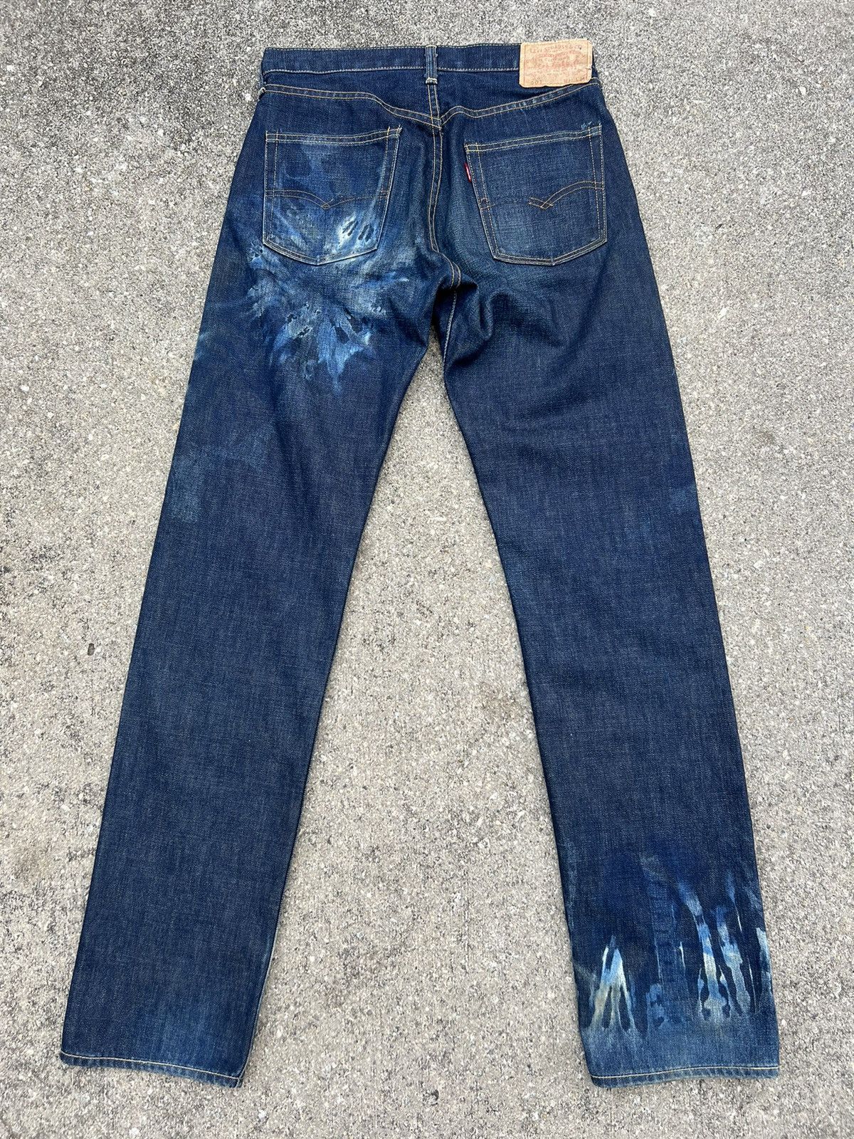 Levi's Vintage Clothing Vintage 2001 LVC Levi’s 501 Jeans Big E Denim Selvedge Jeans Size US 31 - 5 Thumbnail