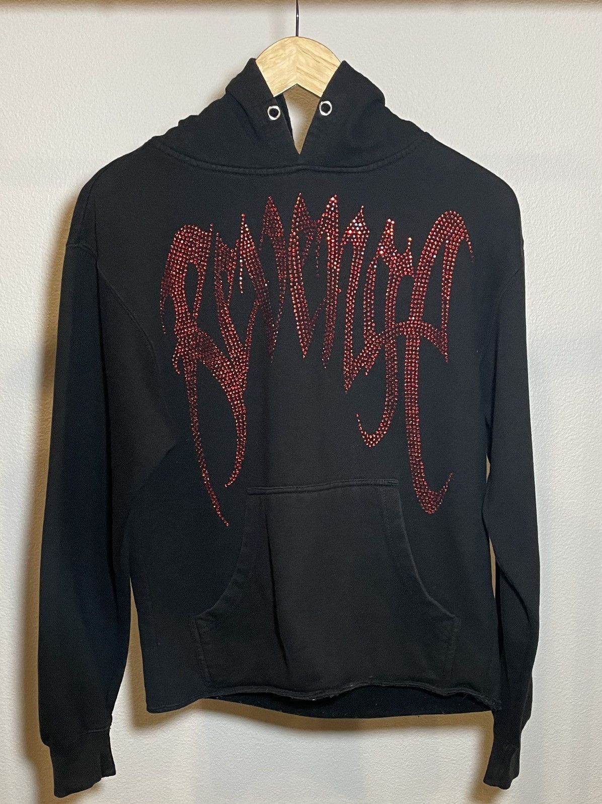 image of Revenge X Vr Shine Hoodie in Black, Men's (Size Small)