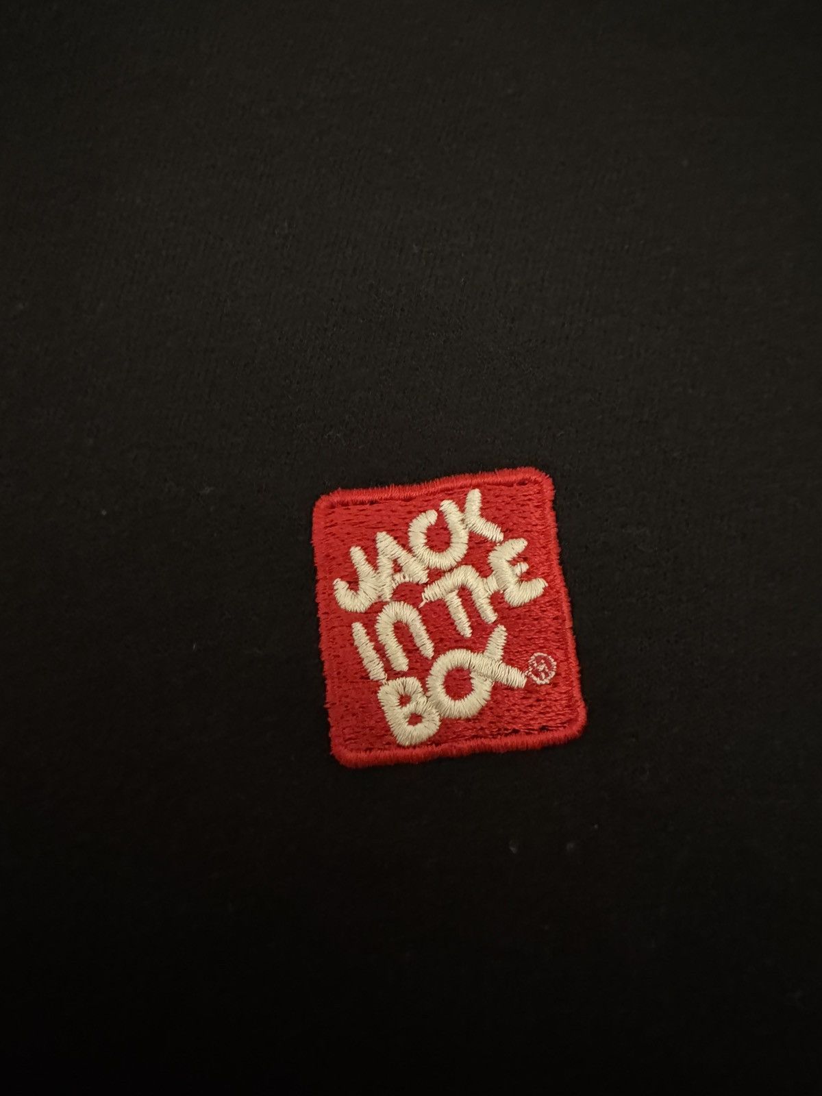 Vintage Vintage 90s Jack In The Box Sweatshirt Embroidered Size US M / EU 48-50 / 2 - 3 Thumbnail