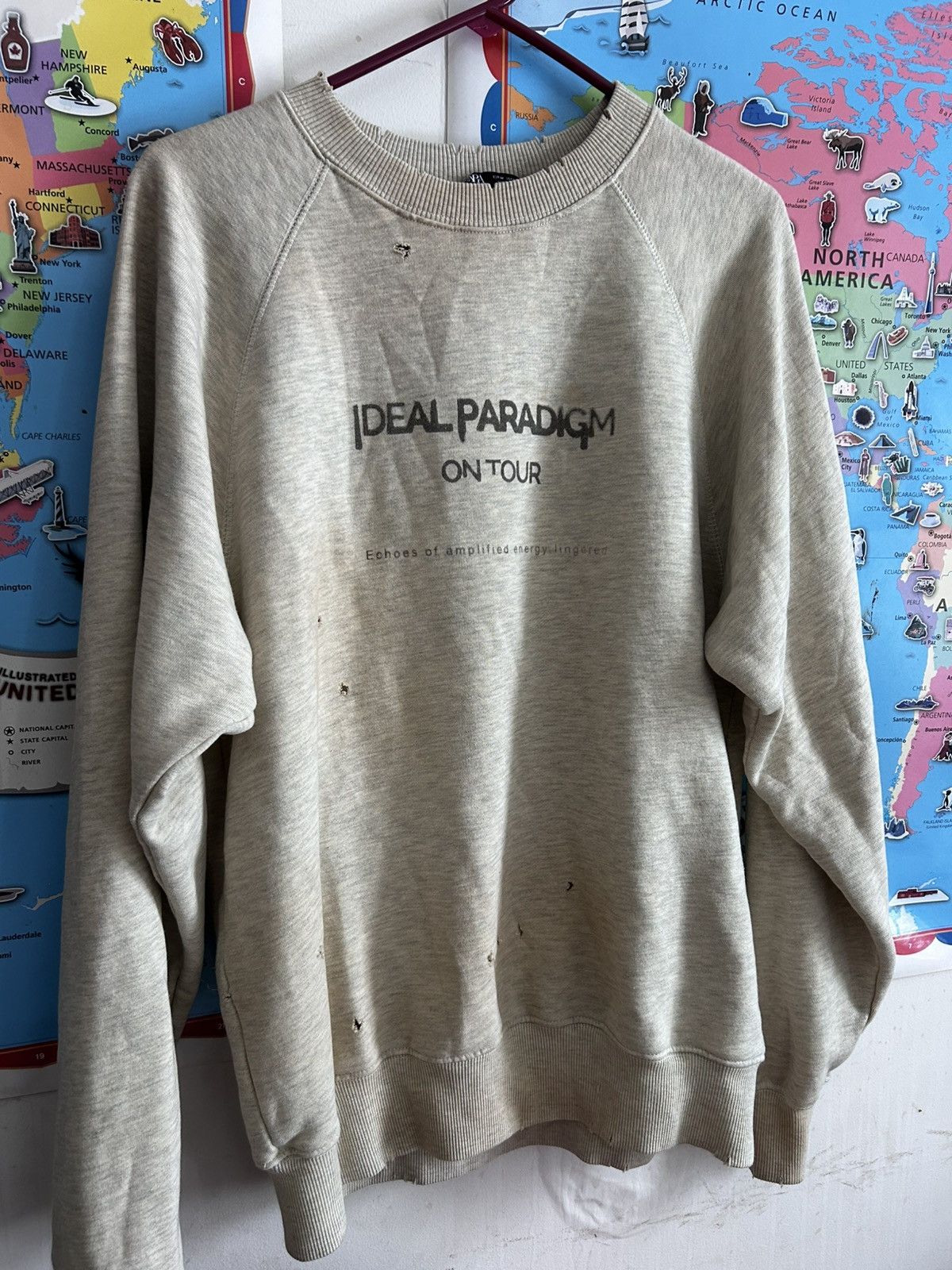 Zara Zara SweatShirt Vintage Look Saint Micheal style Size US M / EU 48-50 / 2 - 1 Thumbnail
