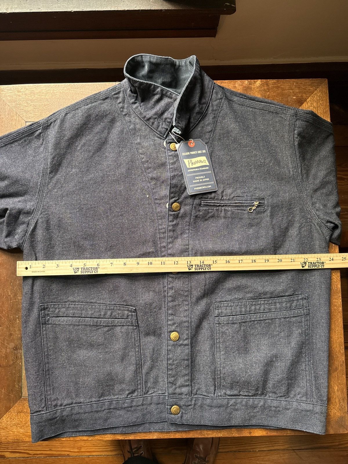 Pherrow's Pherrow’s Indigo Painters Work Jacket Size US XL / EU 56 / 4 - 1 Thumbnail