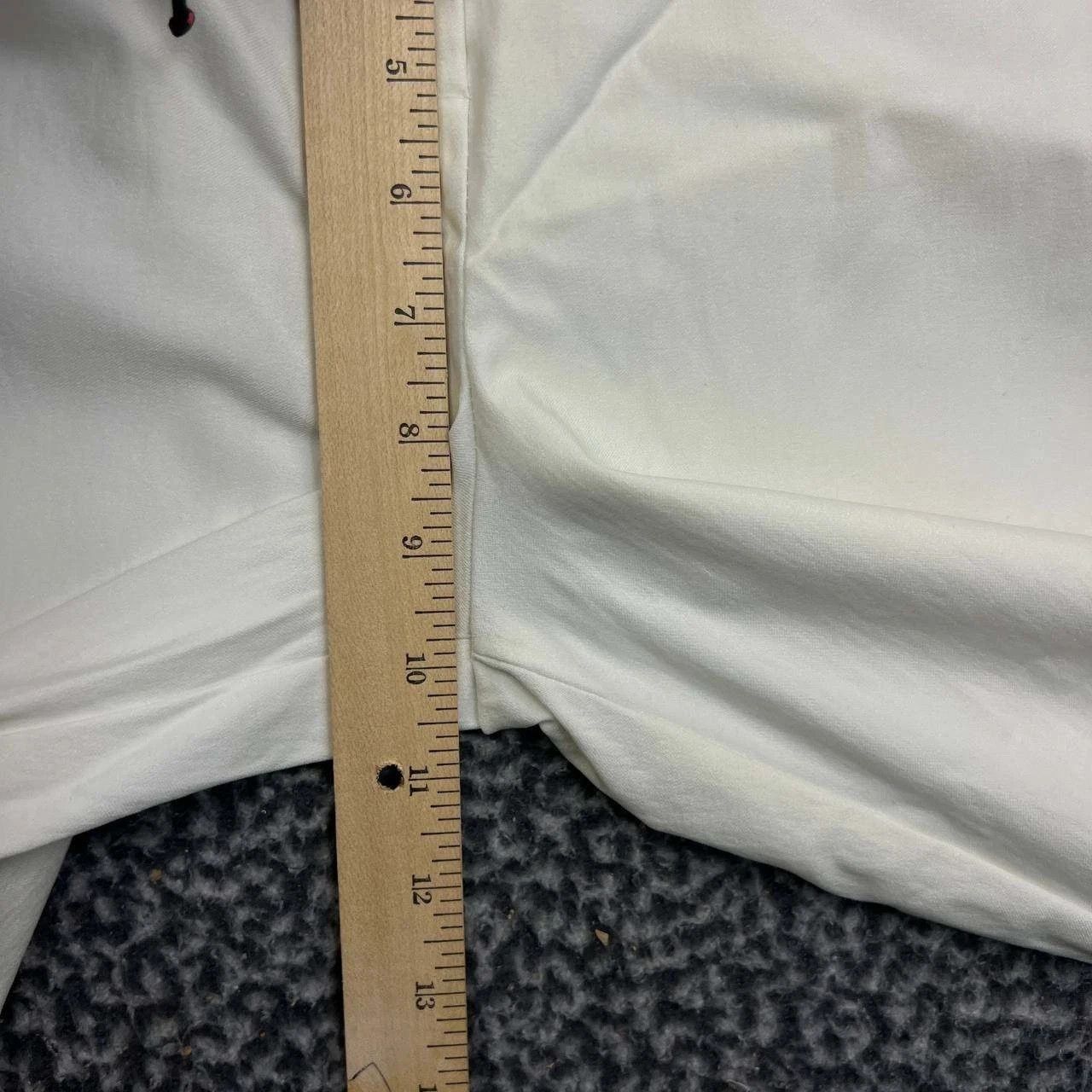 Other Vintage Windsor Trouser Pants Women 13 White Wide Leg 34x24 Size 34" / US 12 / IT 48 - 5 Thumbnail