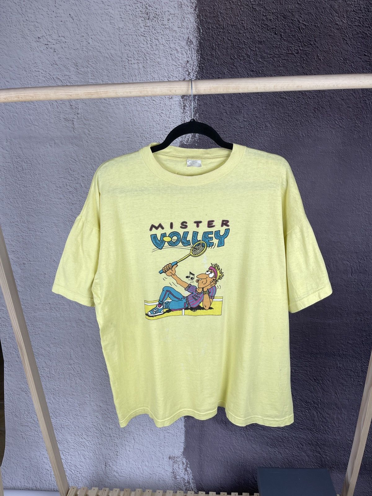 Band Tees Mister Volley vintage Don’t worry tennis big logo tee Size US L / EU 52-54 / 3 - 1 Thumbnail