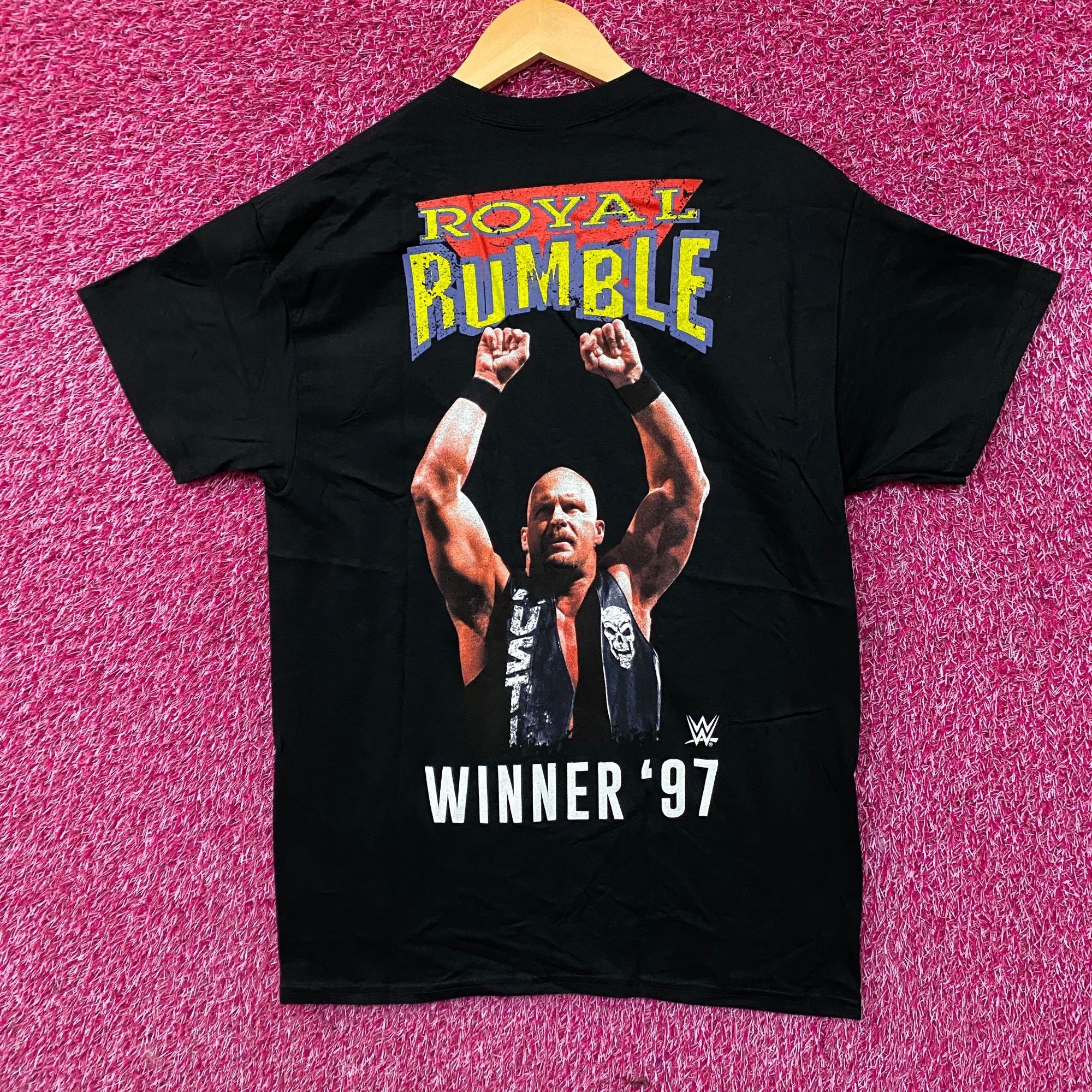 WWE WWE "Stone Cold" Steve Austin 1997 Royal Rumble Winner Graph Size US M / EU 48-50 / 2 - 1 Thumbnail