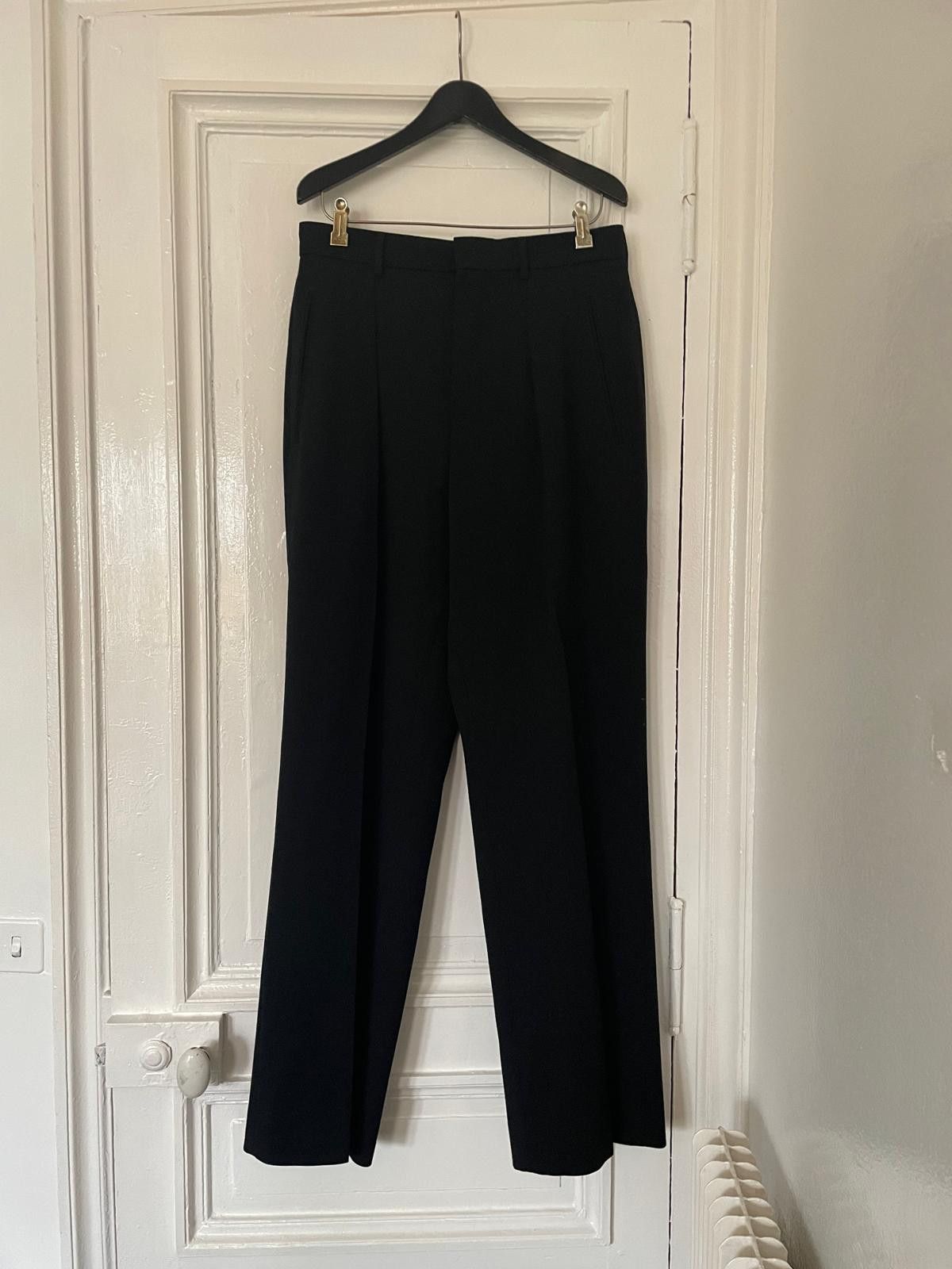 AMI AMI black Wool pants Size 28" / US 6 / IT 42 - 1 Thumbnail