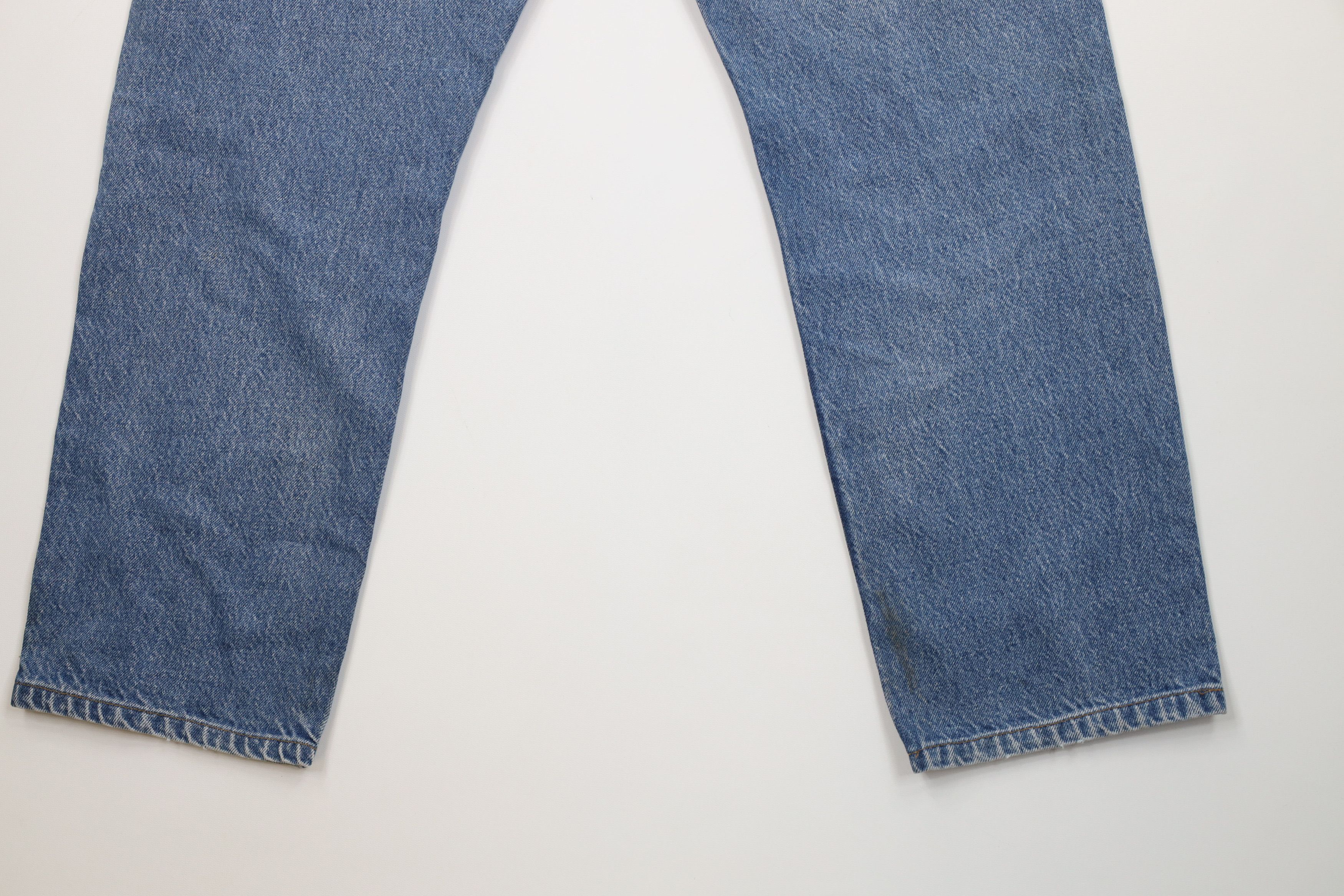Levi's Vintage 90s Levis 505 Orange Tab Regular Fit Denim Jeans Size US 34 / EU 50 - 15 Thumbnail