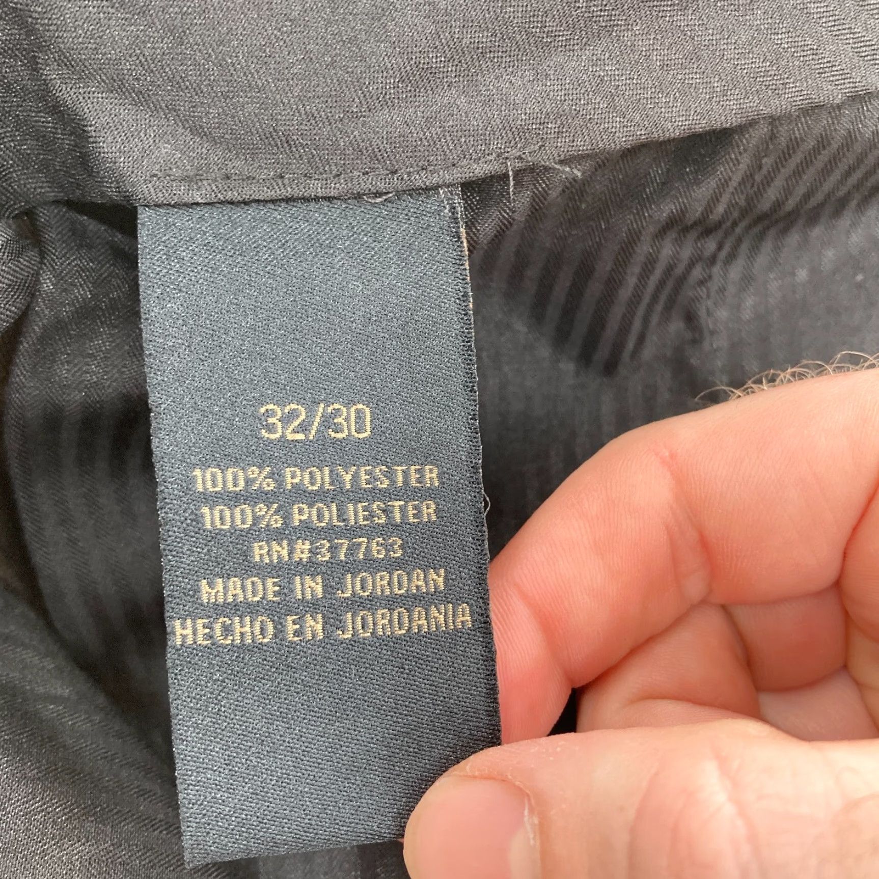 Vintage AXIST No Iron Dress Pants Mens 32x30 Brown Flat Front Straight Leg Mid Rise NWT Dress Pants Mens Brown Flat Front 32x30 Axist No Iron NWT Size US 32 / EU 48 - 5 Thumbnail