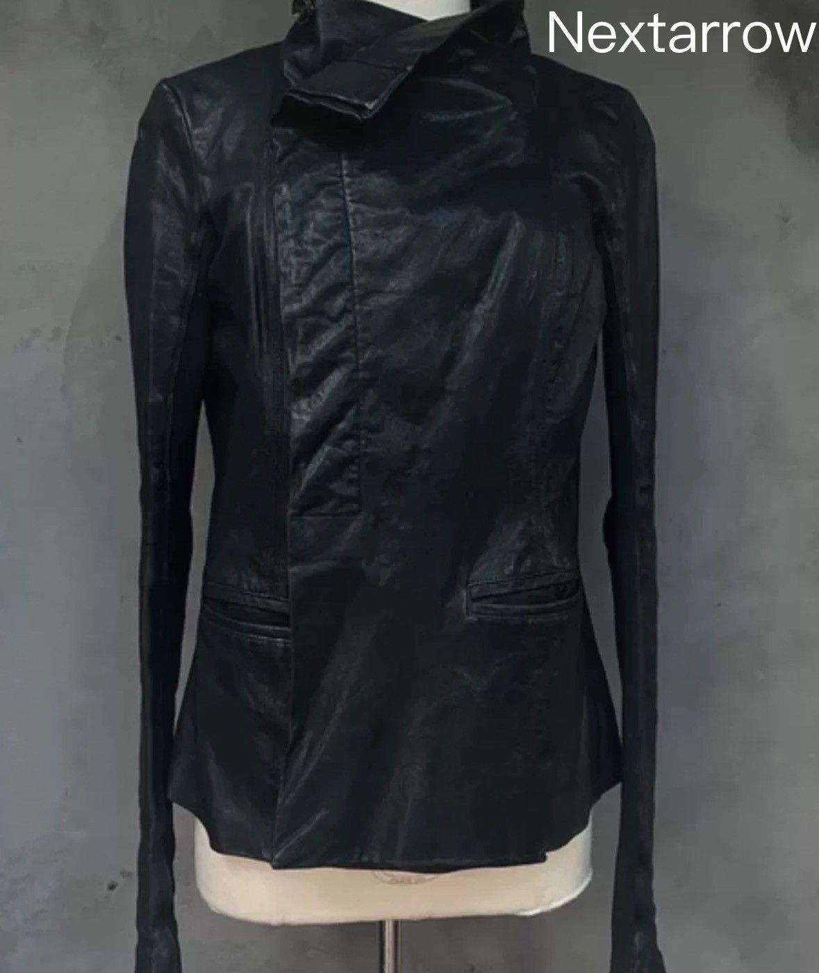 Rick Owens Rick Owens Classic Sheepskin Black Coat2412-Nextarrow Size US S / EU 44-46 / 1 - 1 Thumbnail