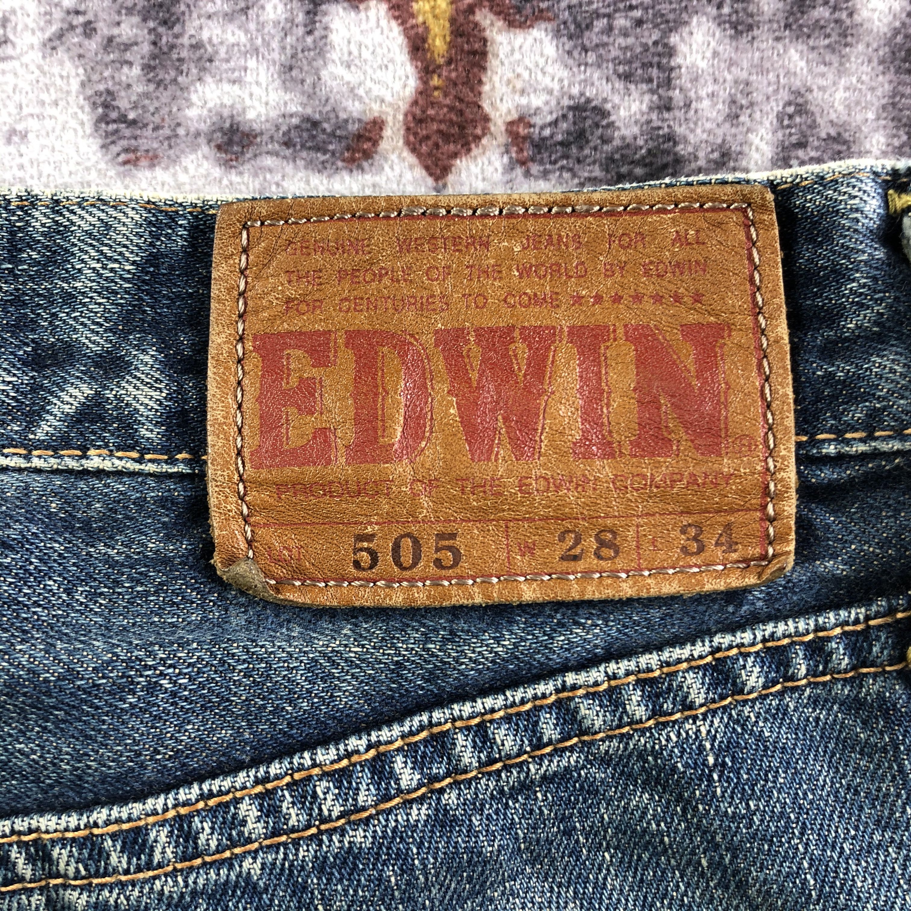 Edwin Vintage Edwin 505 Selvedge Jeans-JM3658 Size US 29 - 5 Thumbnail