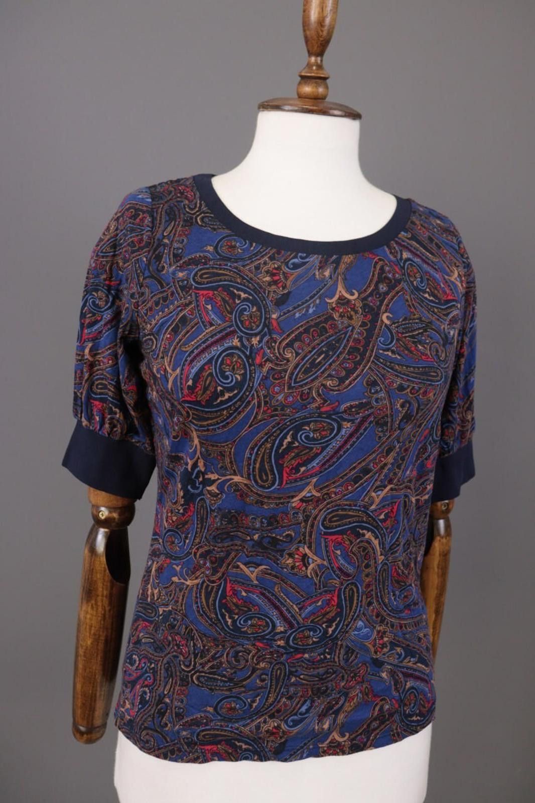Lauren Ralph Lauren BNWT Lauren Ralph Lauren Multicolor Paisley Top Shirt Size S Size S / US 4 / IT 40 - 5 Thumbnail