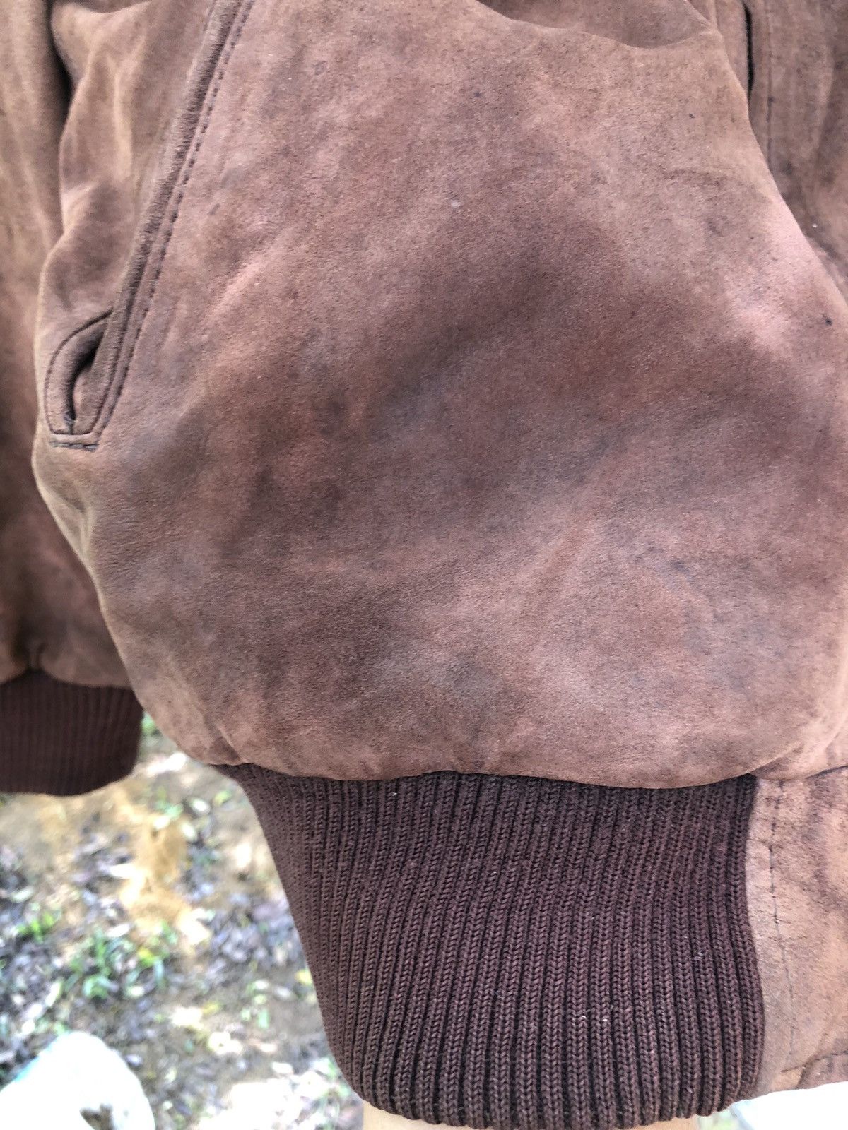 Vintage Vintage LONDON FOG Brown Suede Jacket Size US L / EU 52-54 / 3 - 7 Thumbnail