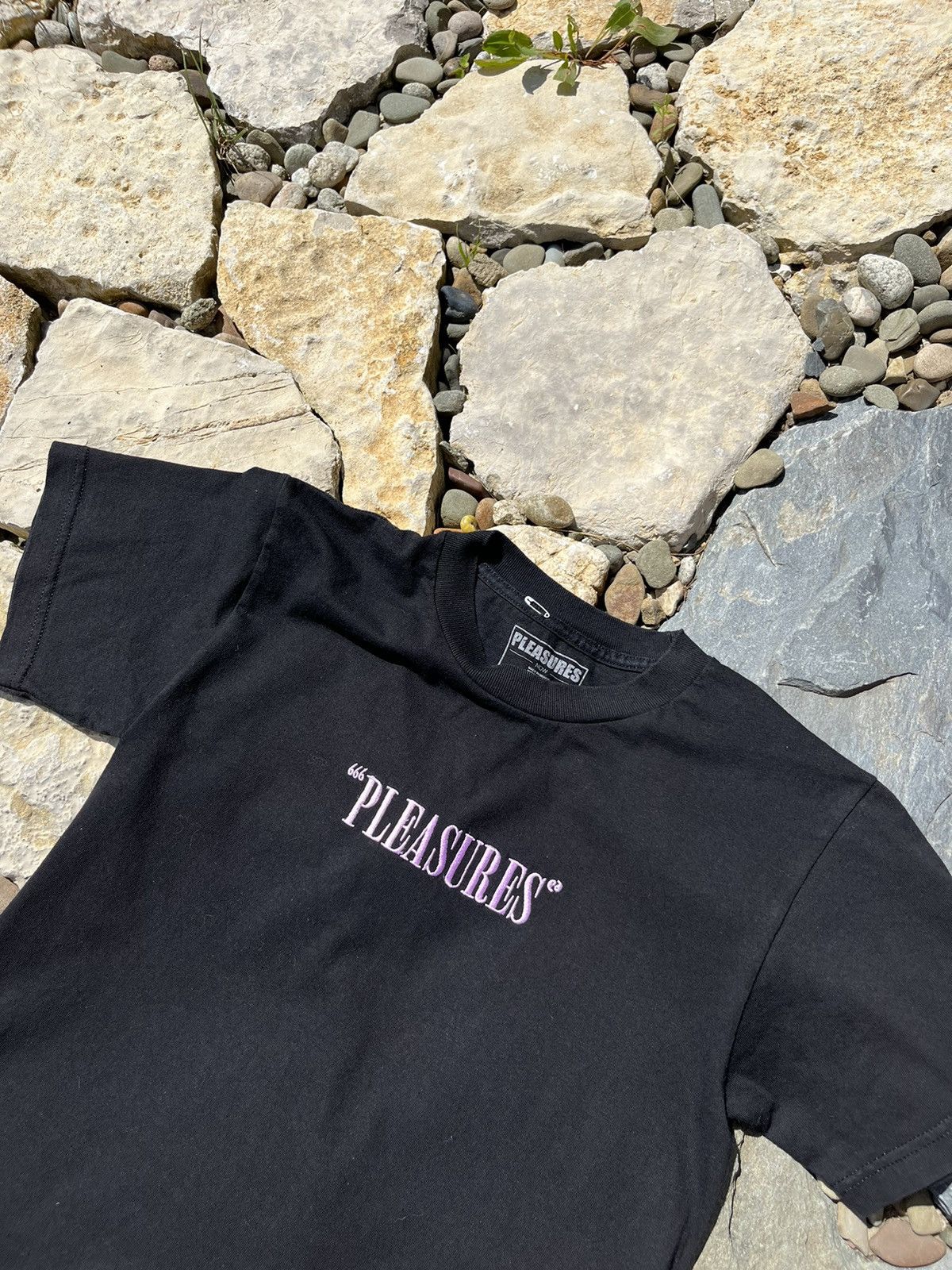 Pleasures Pleasures “Mark of the Beast” 666 embroidered core logo tee Size US S / EU 44-46 / 1 - 11 Thumbnail