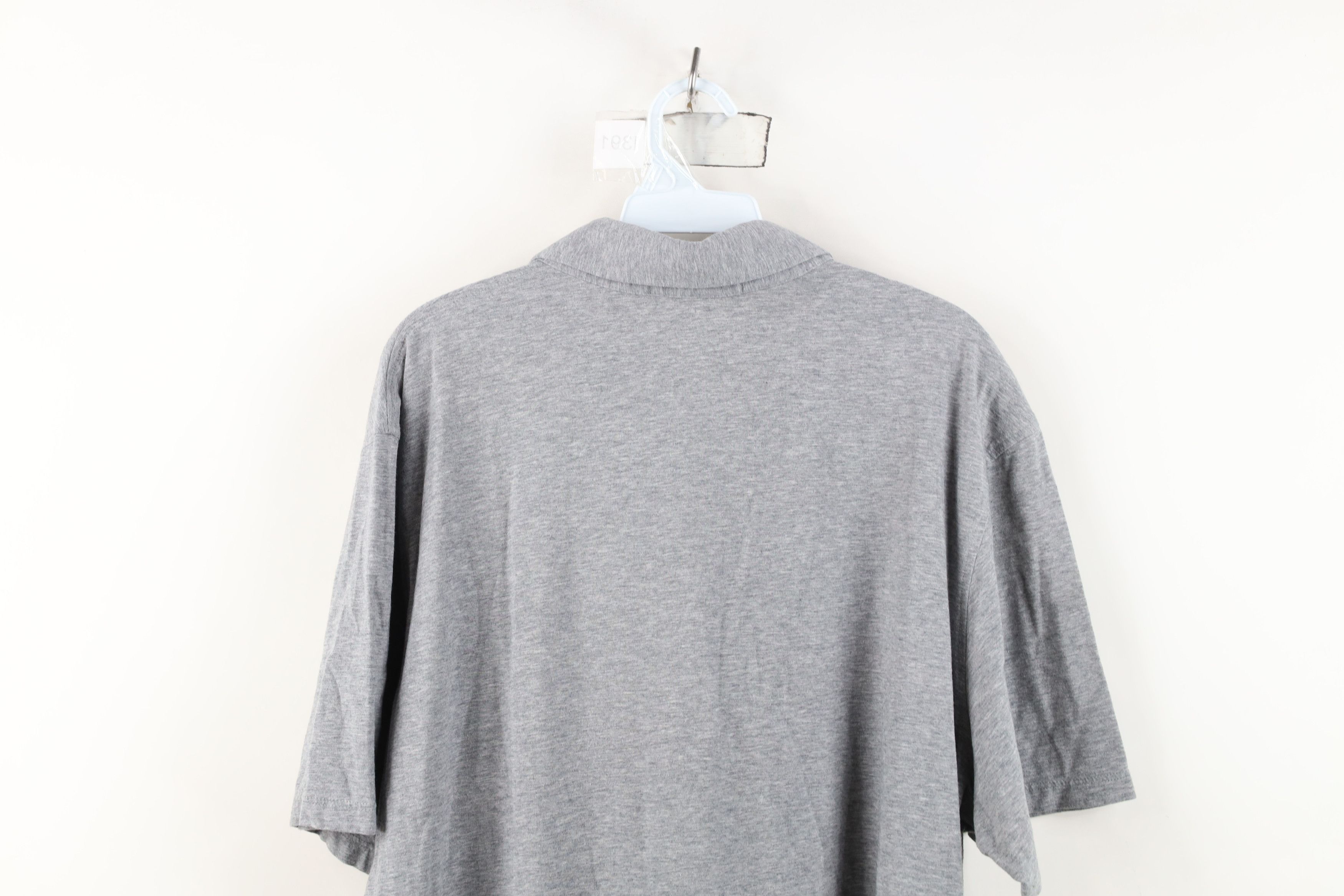 Grenson Greyson Clothiers Jersey Knit Collared Golf Polo Shirt Gray Size US XL / EU 56 / 4 - 11 Thumbnail