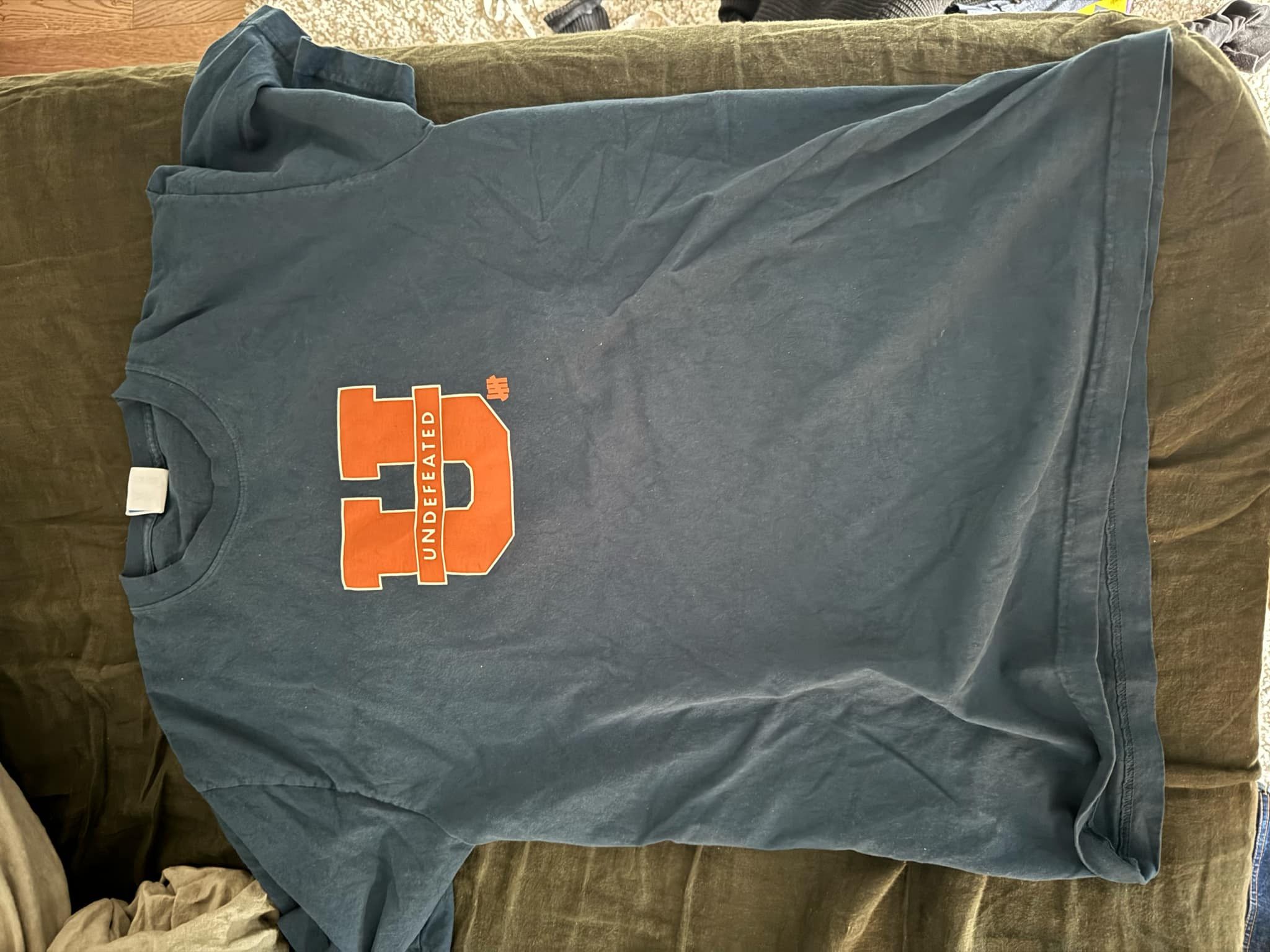 Undefeated Blue Orange Undefeated TShirt Size US M / EU 48-50 / 2 - 1 Preview
