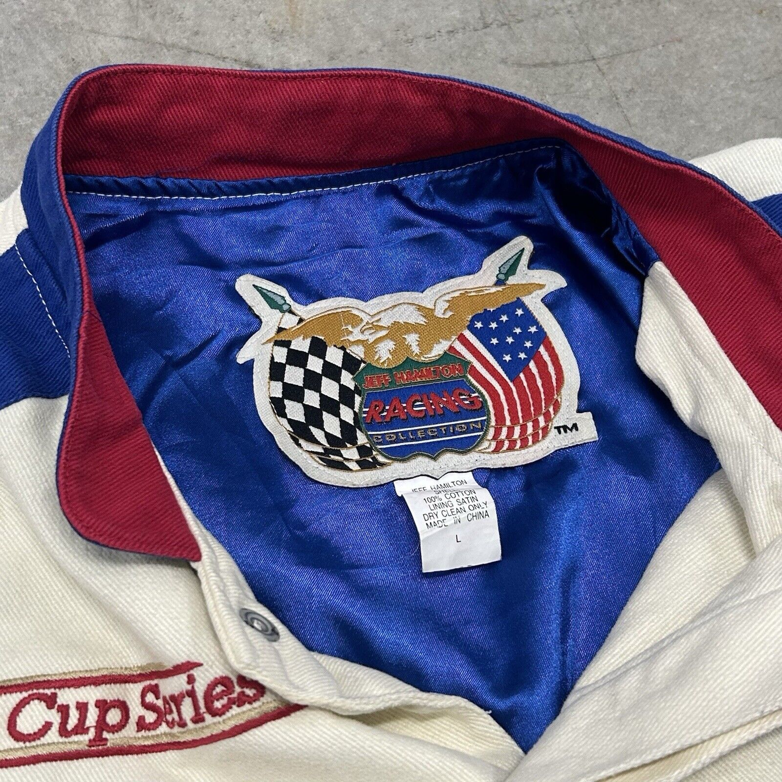 Jeff Hamilton Vintage Jeff Hamilton NASCAR Miller Lite Rusty Racing Jacket Size US L / EU 52-54 / 3 - 9 Thumbnail