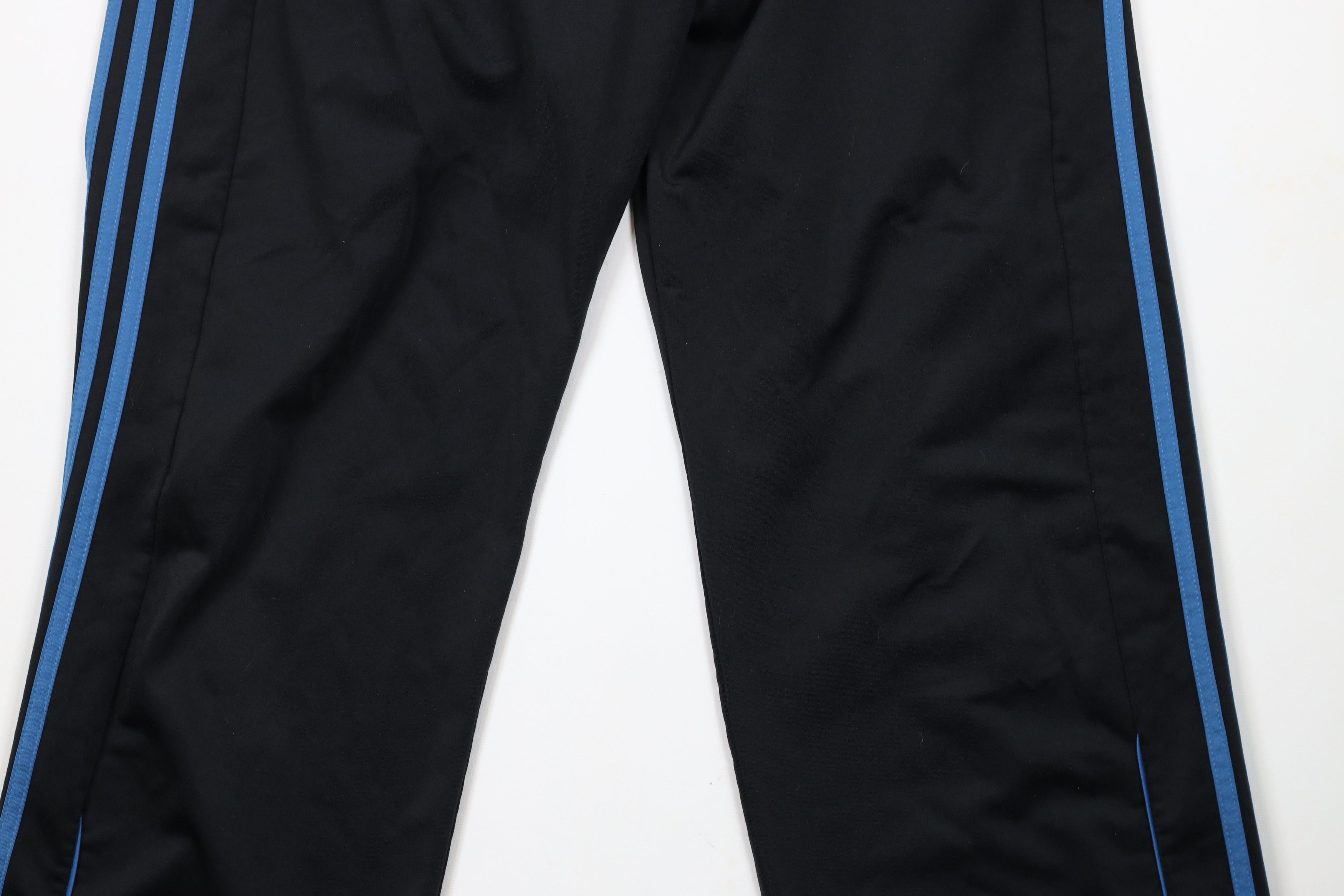 Adidas × Vintage Vintage Y2K Adidas Striped Wide Leg Sweatpants Pants Black Size US 36 / EU 52 - 3 Thumbnail