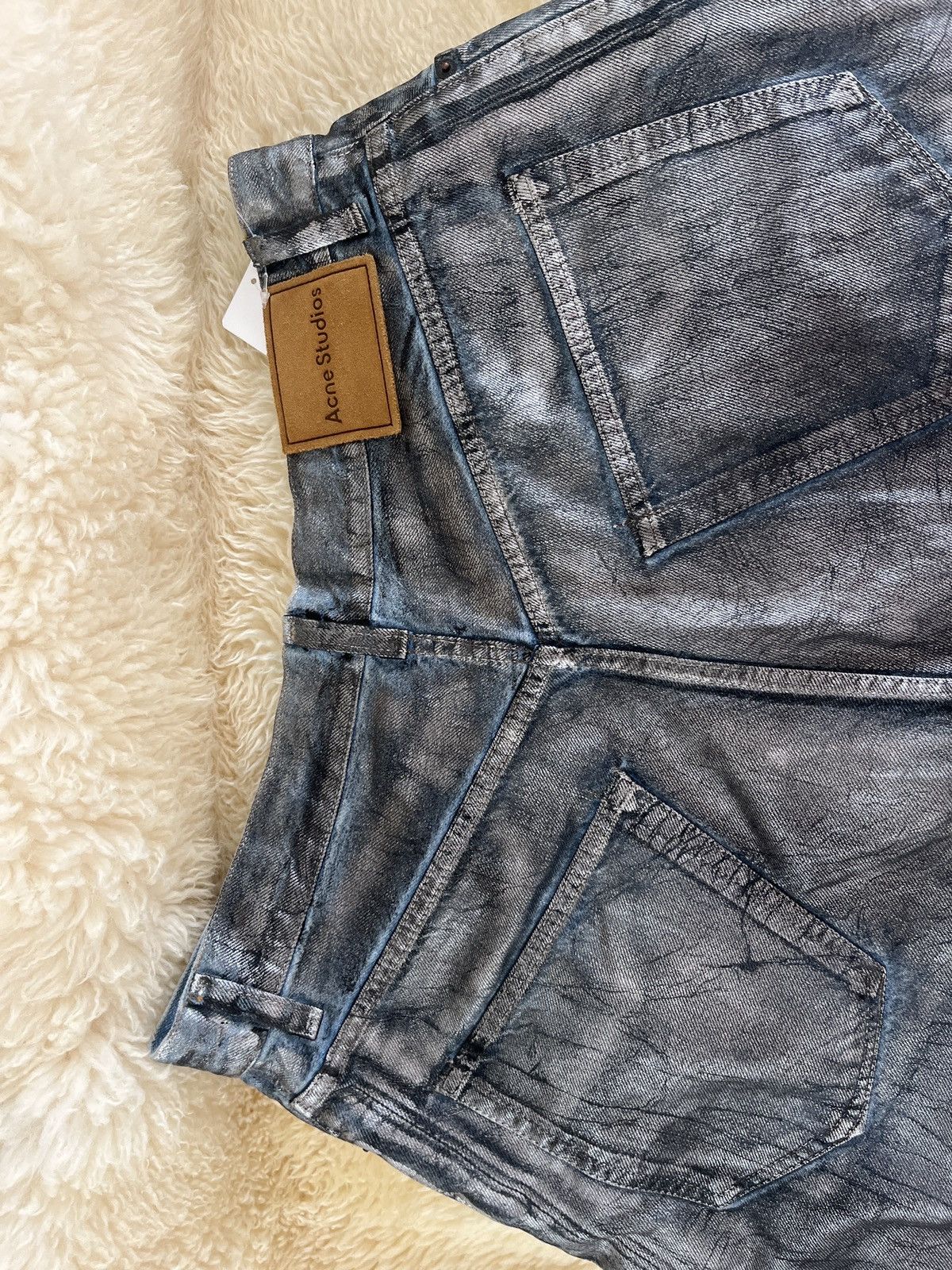 Acne Studios Silver Acne Studios 2023 super baggy Size US 34 / EU 50 - 3 Thumbnail