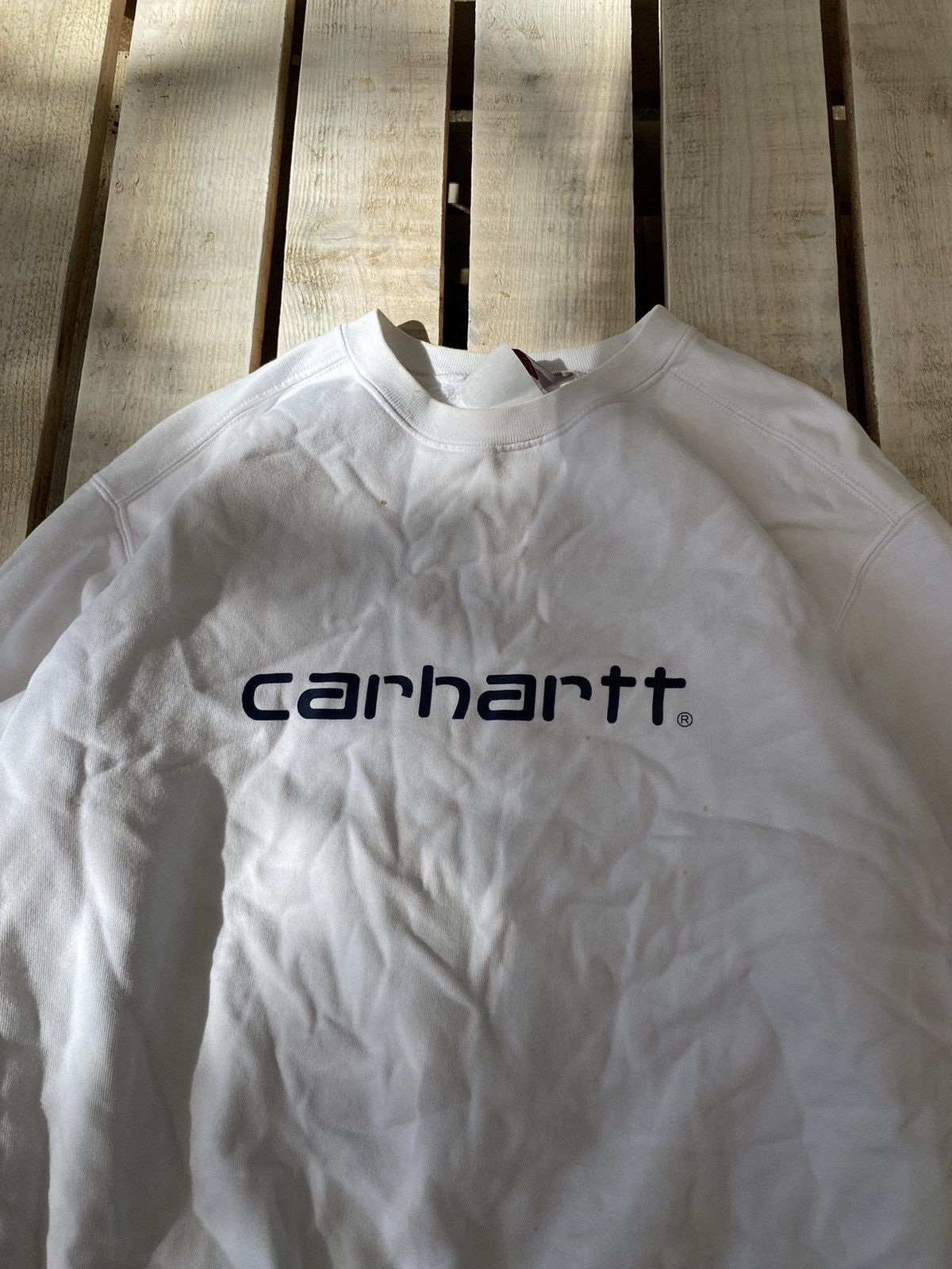 Carhartt × Vintage CARHARTT vintage sweatshirt Size US L / EU 52-54 / 3 - 3 Thumbnail