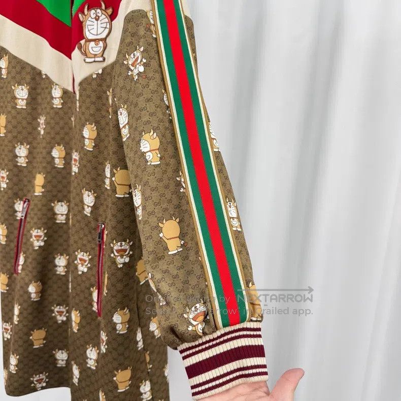 Gucci Gucci Old-fashioned full-printed webbing dress Size S / US 4 / IT 40 - 4 Thumbnail