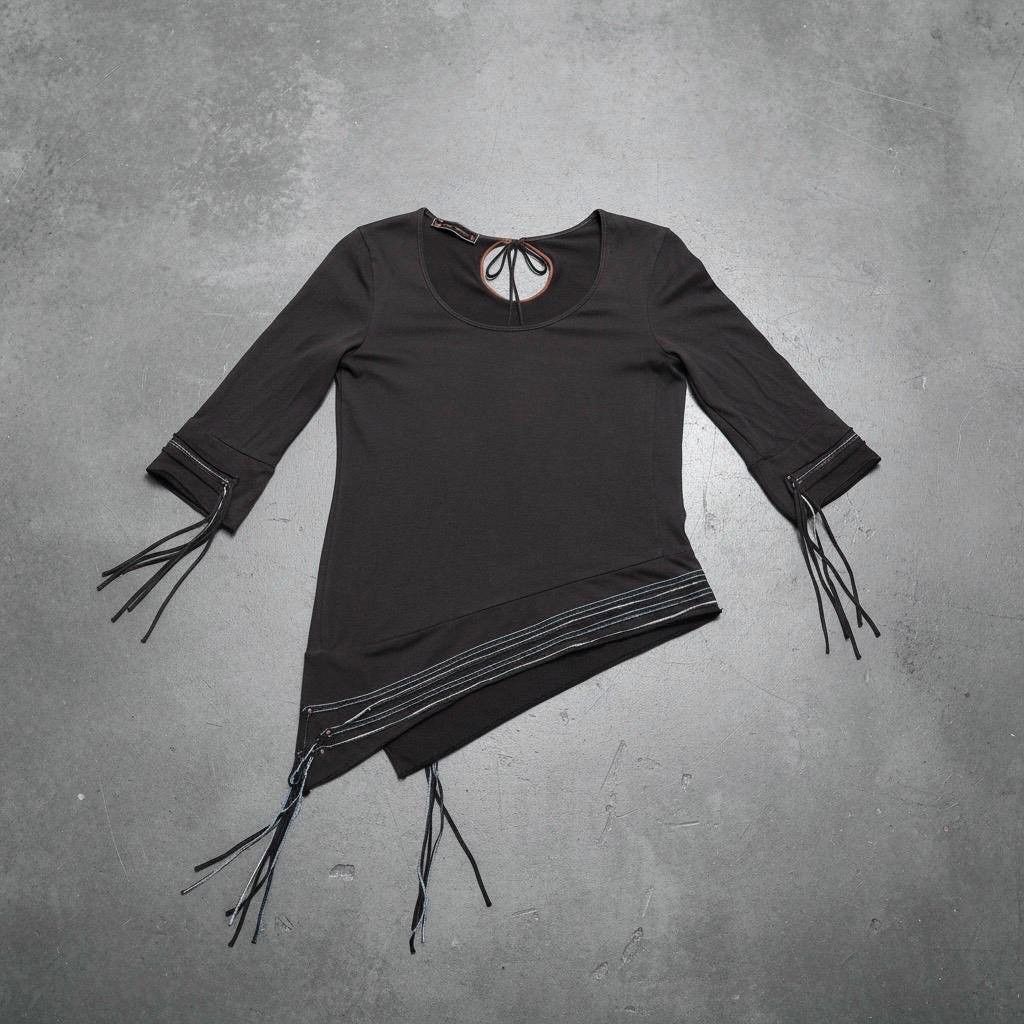 Other The Cop Copine Asymmetrical Long Laces Top Size ONE SIZE - 1 Thumbnail