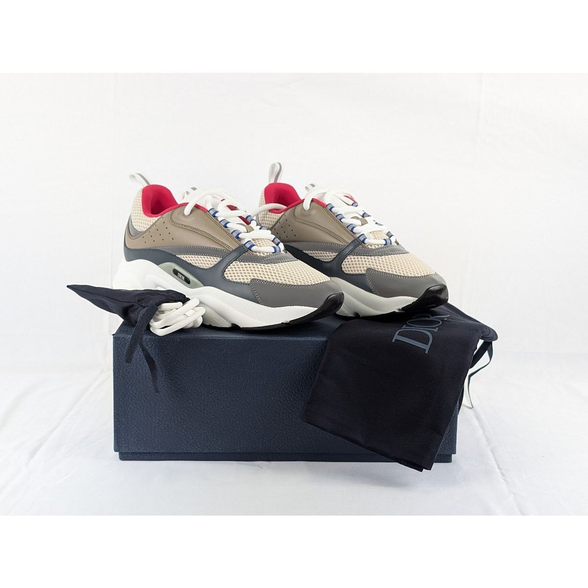 Dior o1rshd1 Men B22 Sneaker in Multicolor Size US 8 / EU 41 - 10 Thumbnail
